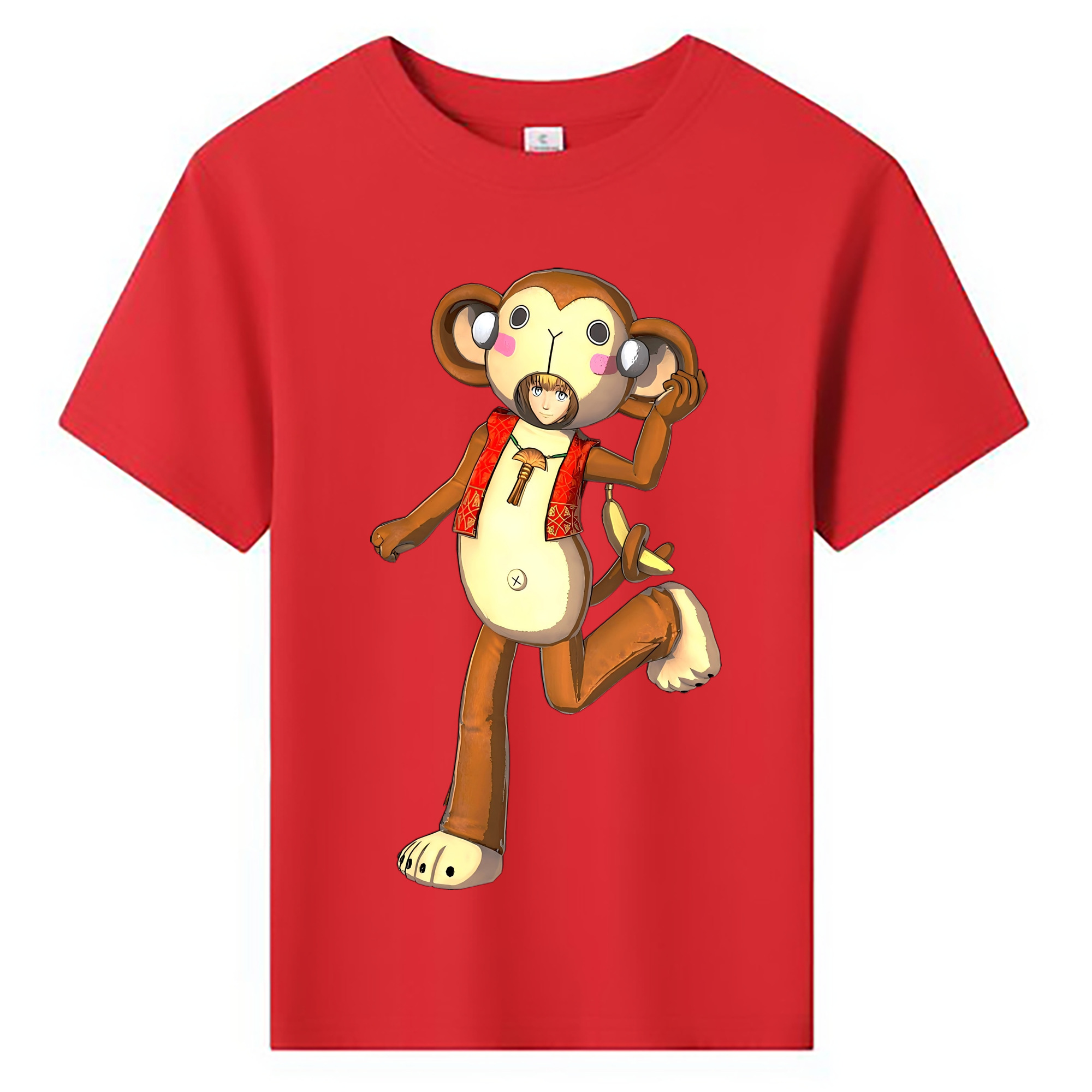 （画像用） 進撃の巨人 アルミン·アルレルト Attack on Titan Armin Arlert 綿100％キッズTシャツ（フロントプリント）