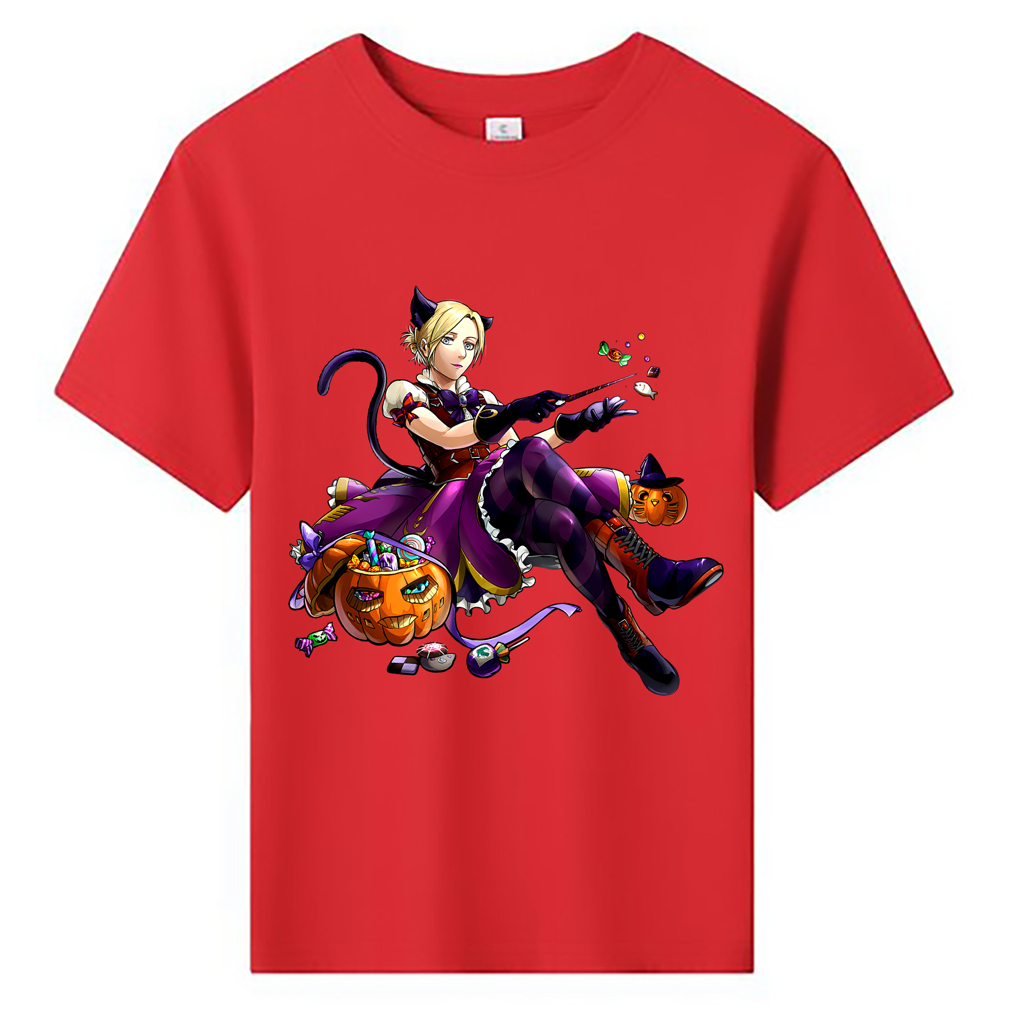 （画像用） 進撃の巨人 アニ・レオンハート Attack on Titan Annie Leonhart 綿100％キッズTシャツ（フロントプリント）