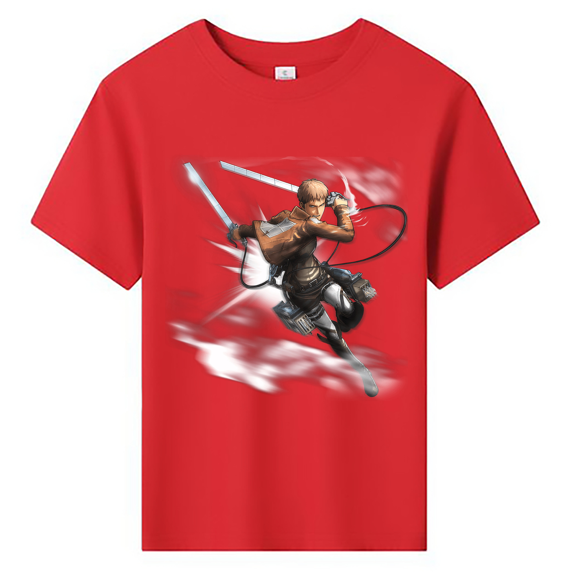 （画像用） 進撃の巨人 ジャン・キルシュタイン Attack on Titan Jean Kirstein 綿100％キッズTシャツ（フロントプリント）