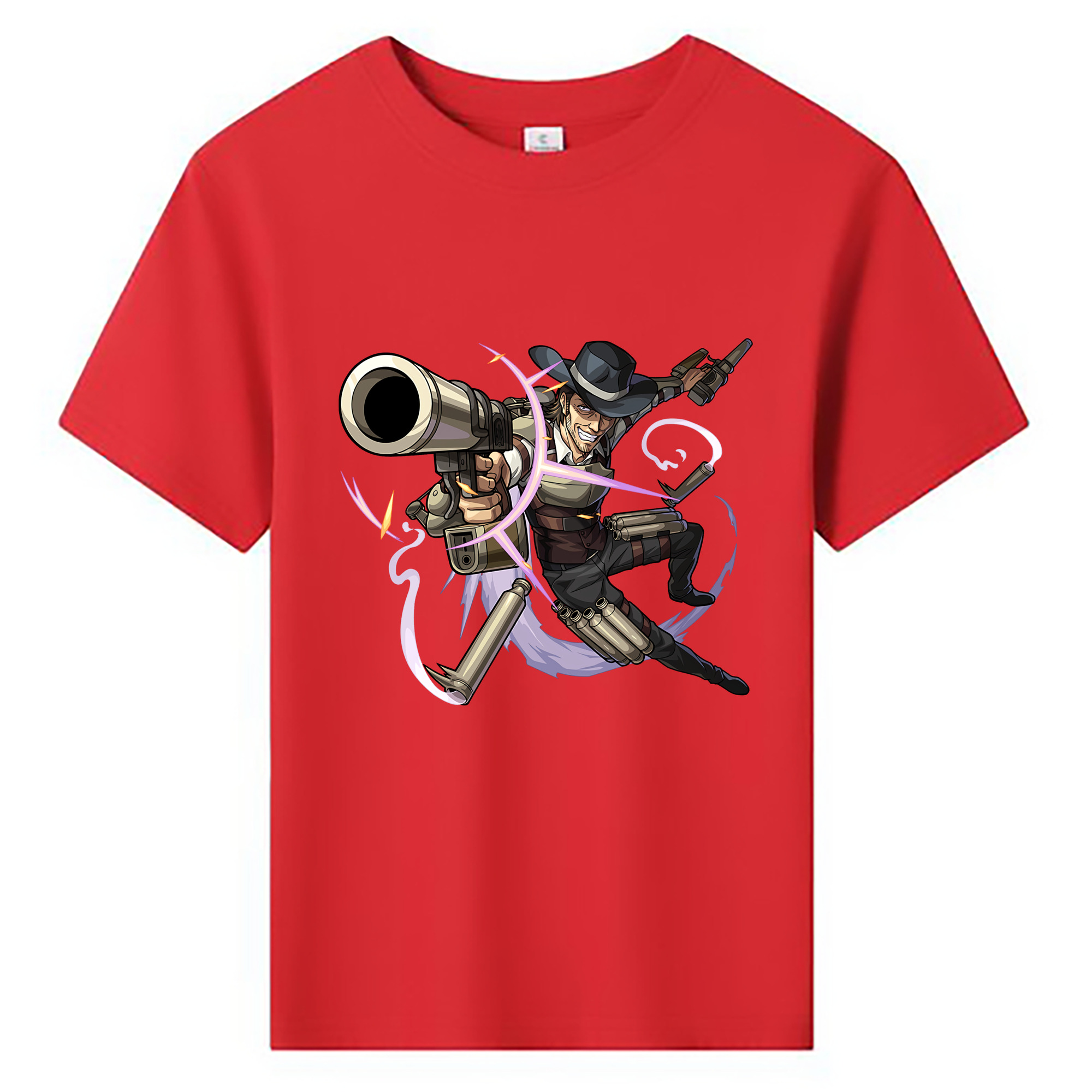 （画像用） 進撃の巨人 ケニー·アッカーマン Attack on Titan Kenny Ackerman 綿100％キッズTシャツ（フロントプリント）