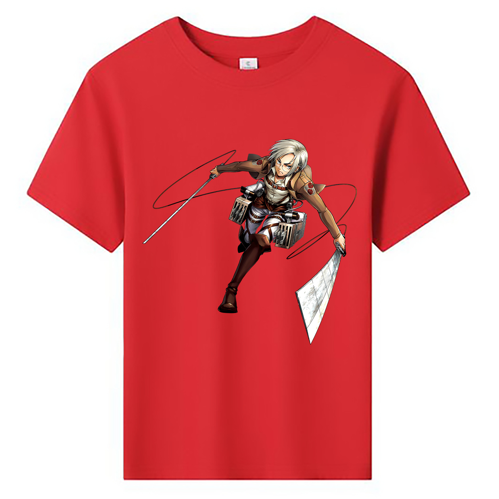 （画像用）  綿100％キッズTシャツ（フロントプリント）