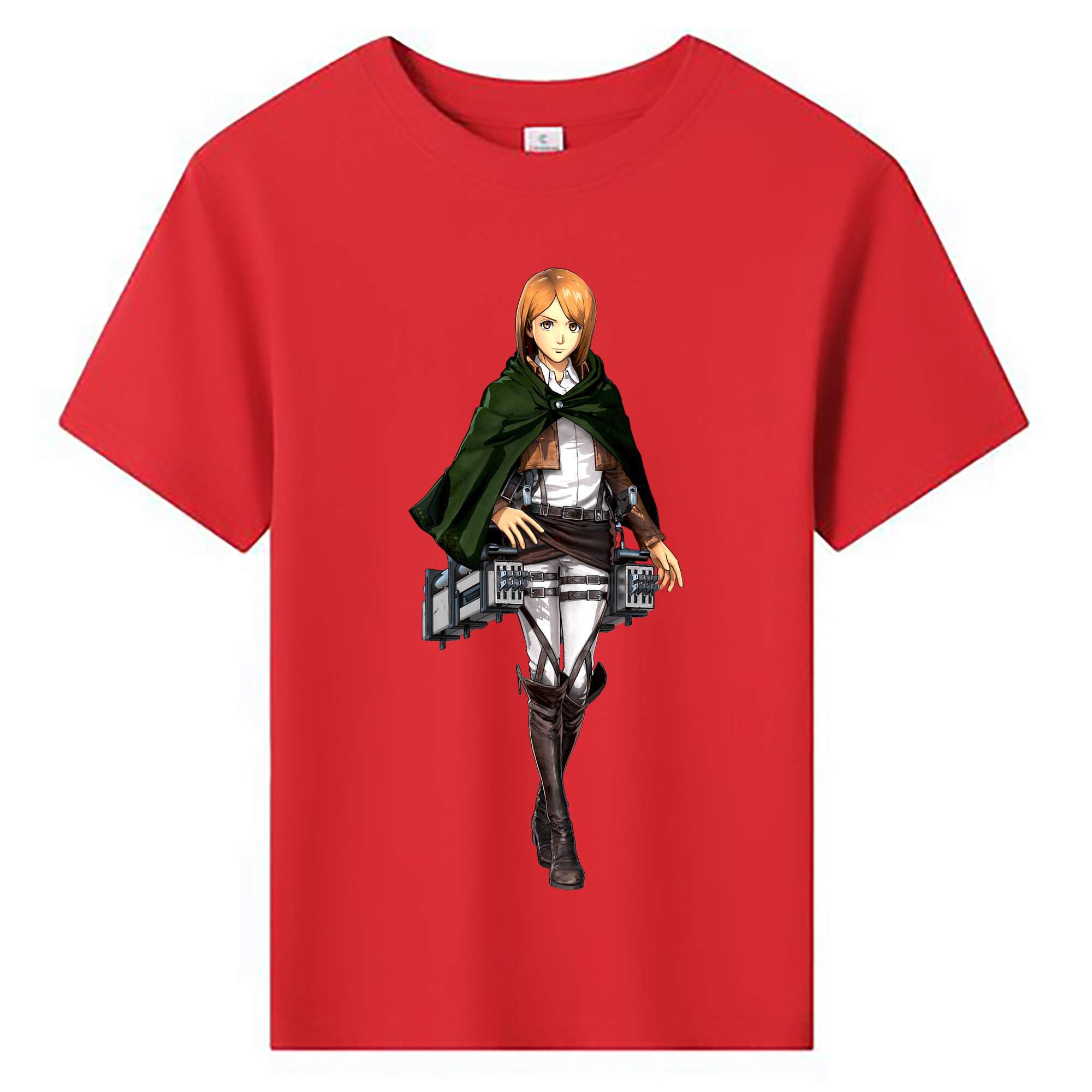 （画像用） 進撃の巨人 ペトラ·ラル Attack on Titan Petra Rall 綿100％キッズTシャツ（フロントプリント）