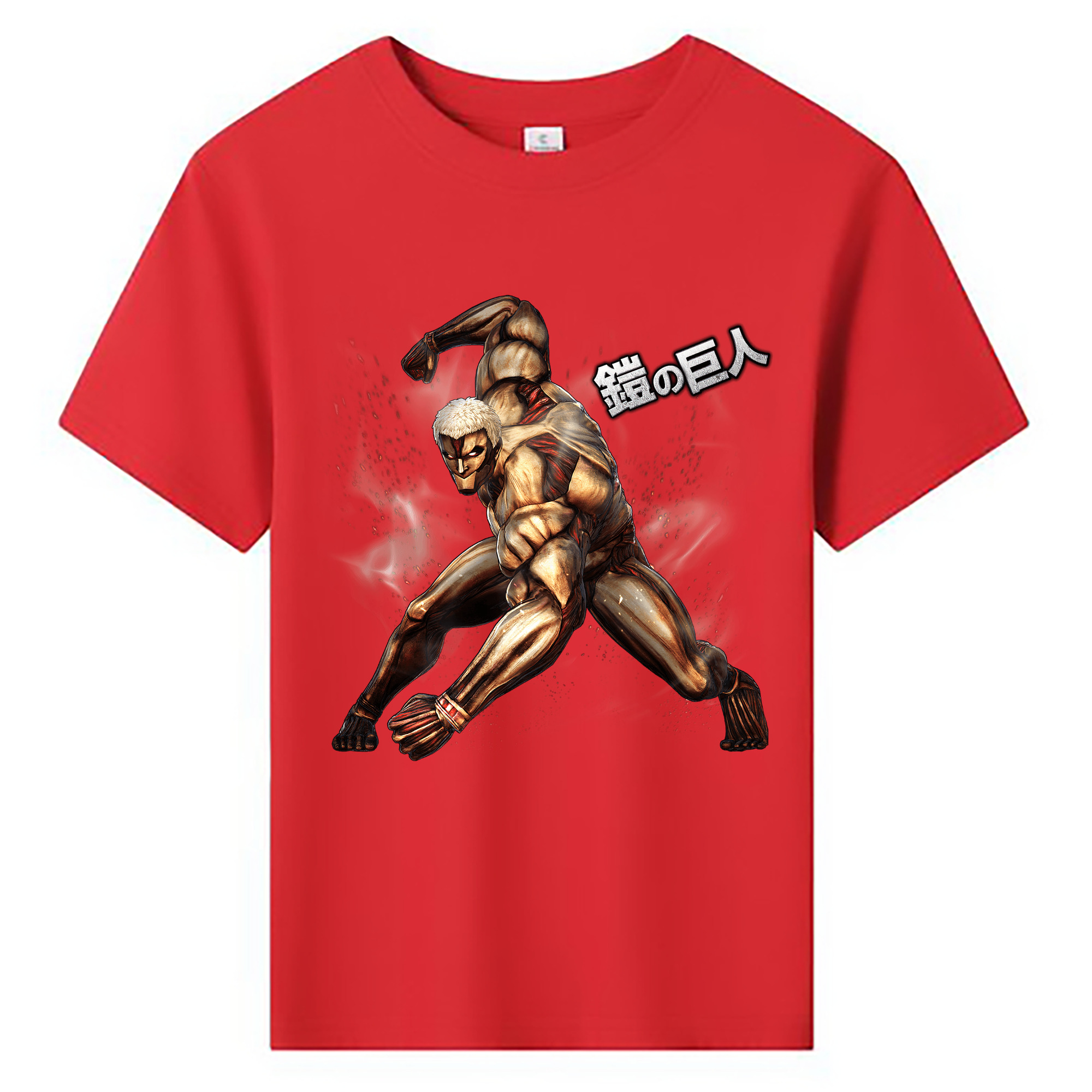 （画像用） 進撃の巨人 Attack on Titan 綿100％キッズTシャツ（フロントプリント）