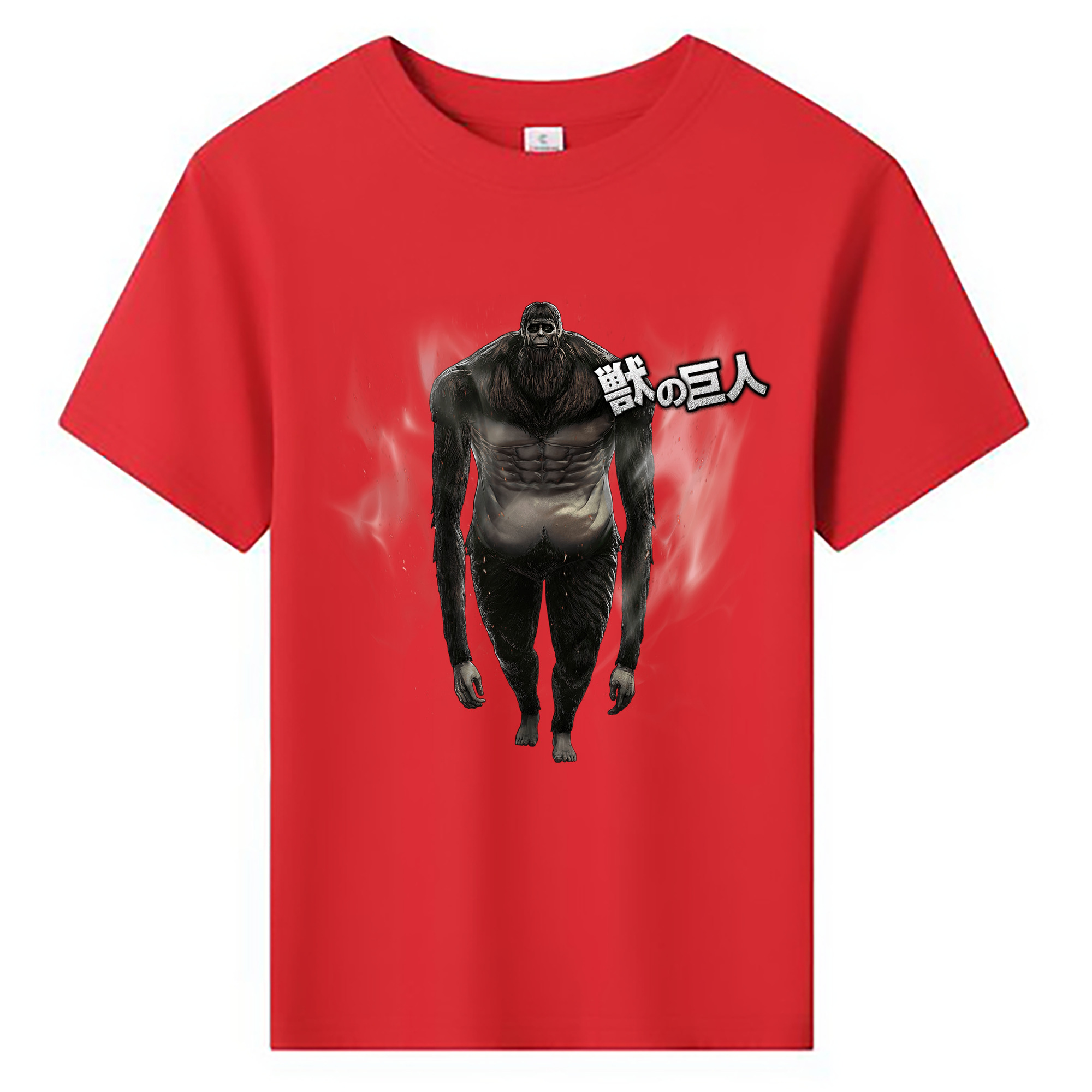 （画像用） 進撃の巨人 Attack on Titan 綿100％キッズTシャツ（フロントプリント）
