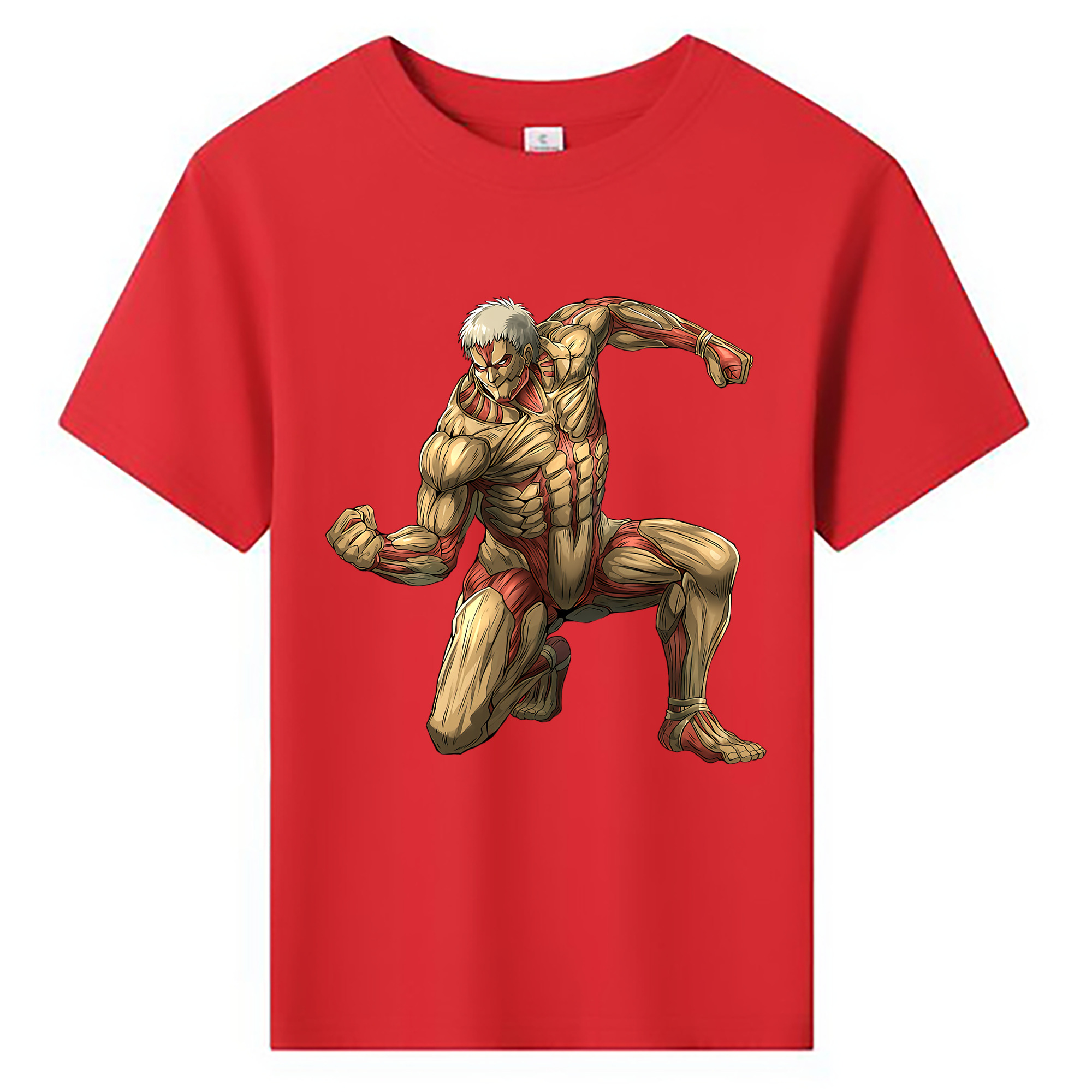 （画像用） 進撃の巨人 Attack on Titan 綿100％キッズTシャツ（フロントプリント）