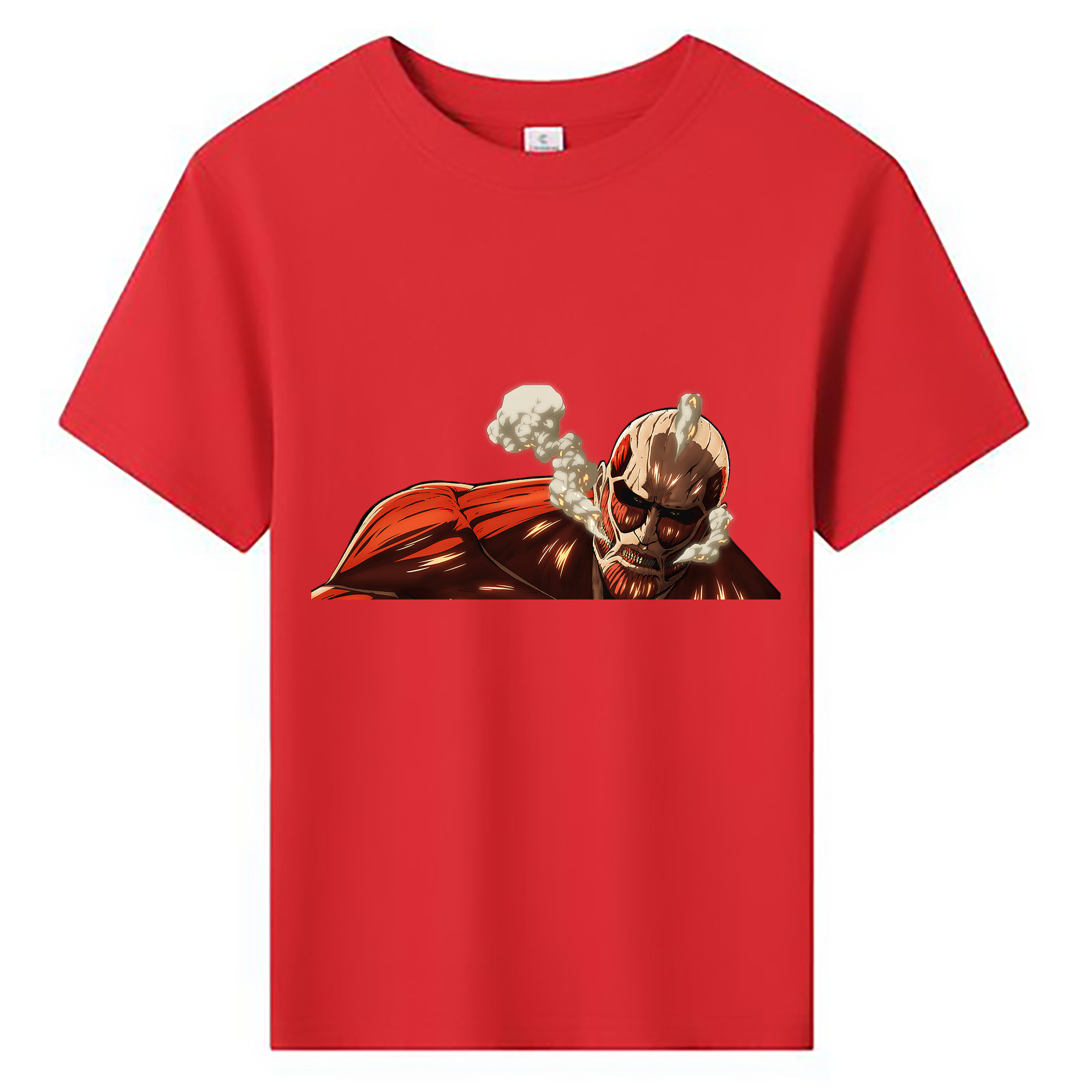 （画像用） 進撃の巨人 Attack on Titan 綿100％キッズTシャツ（フロントプリント）