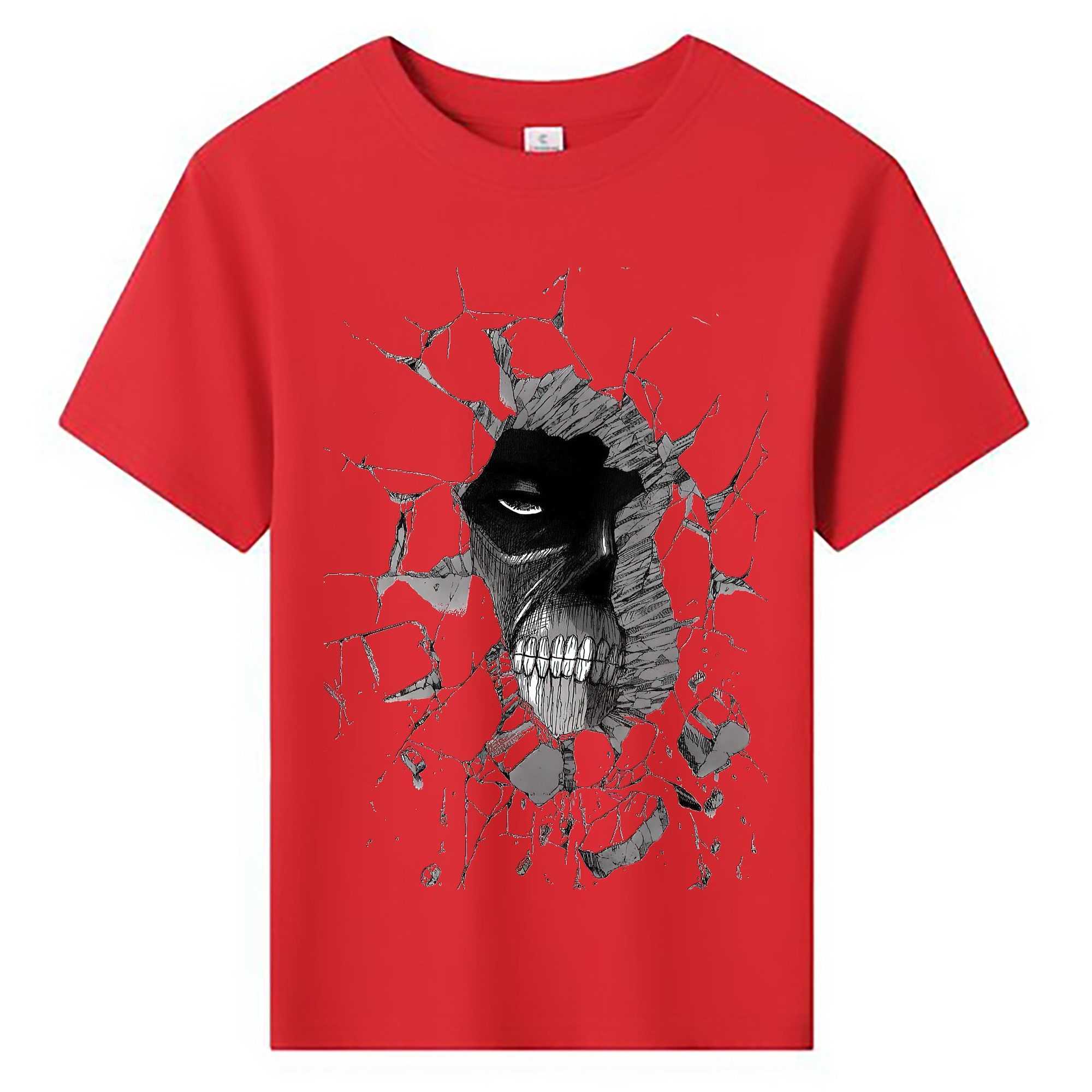 （画像用） 進撃の巨人 Attack on Titan 綿100％キッズTシャツ（フロントプリント）