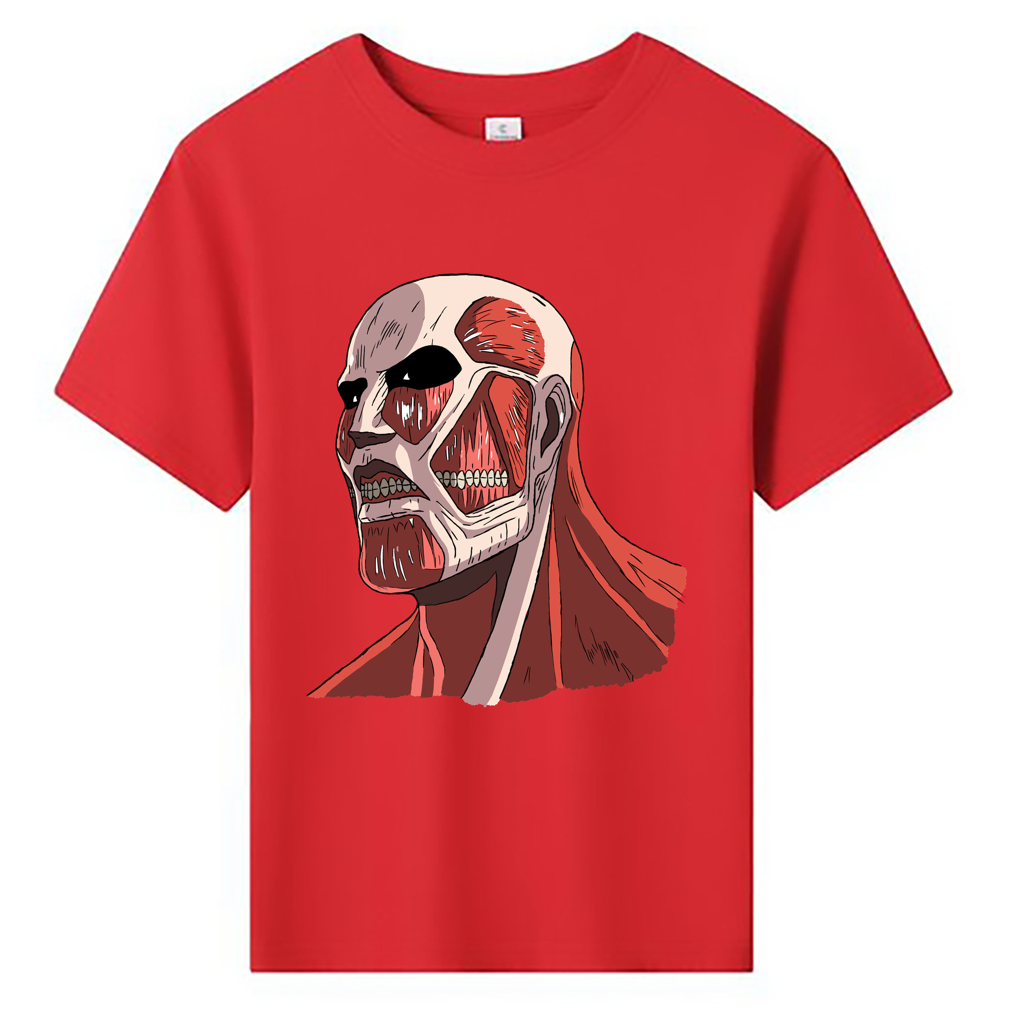 （画像用） 進撃の巨人 Attack on Titan 綿100％キッズTシャツ（フロントプリント）