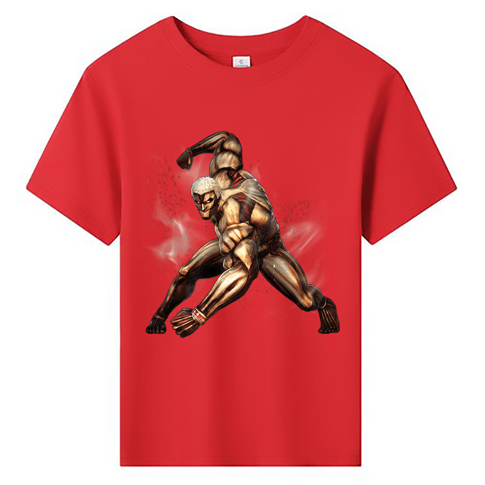 （画像用） 進撃の巨人 Attack on Titan 綿100％キッズTシャツ（フロントプリント）