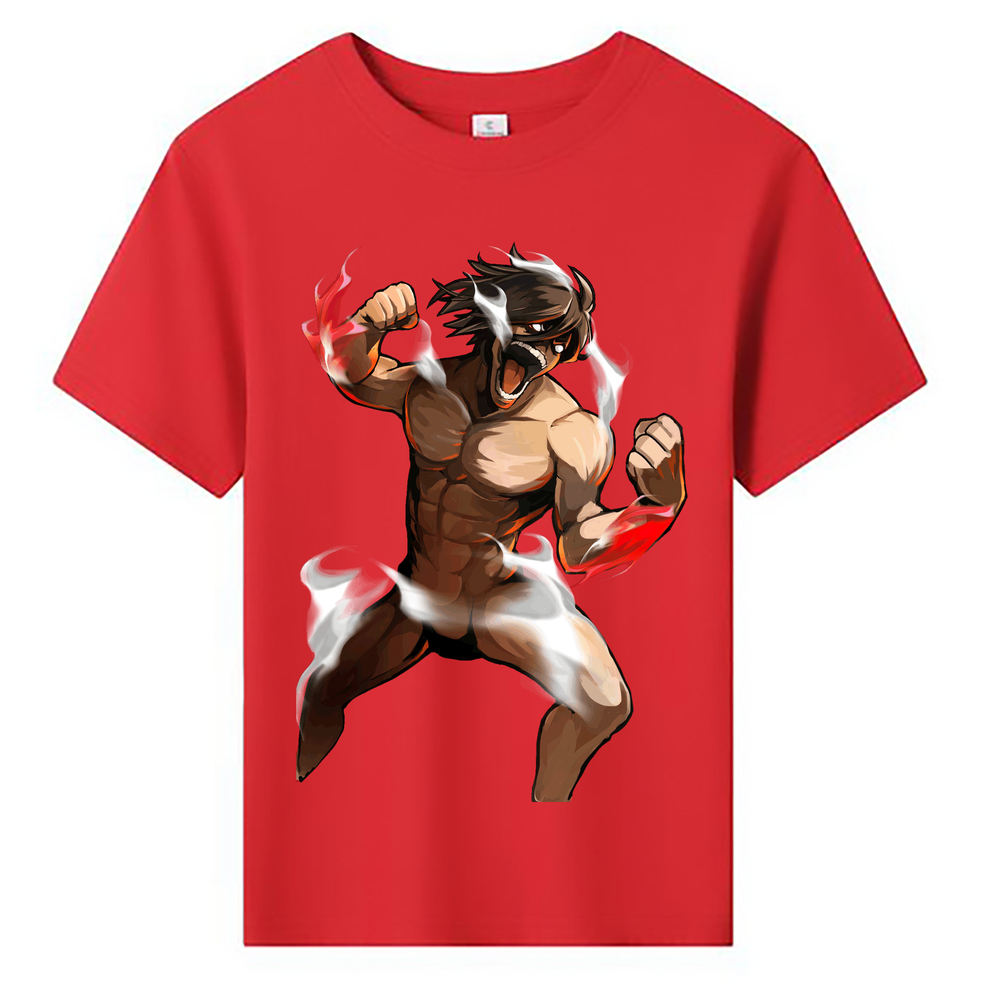 （画像用） 進撃の巨人 Attack on Titan 綿100％キッズTシャツ（フロントプリント）