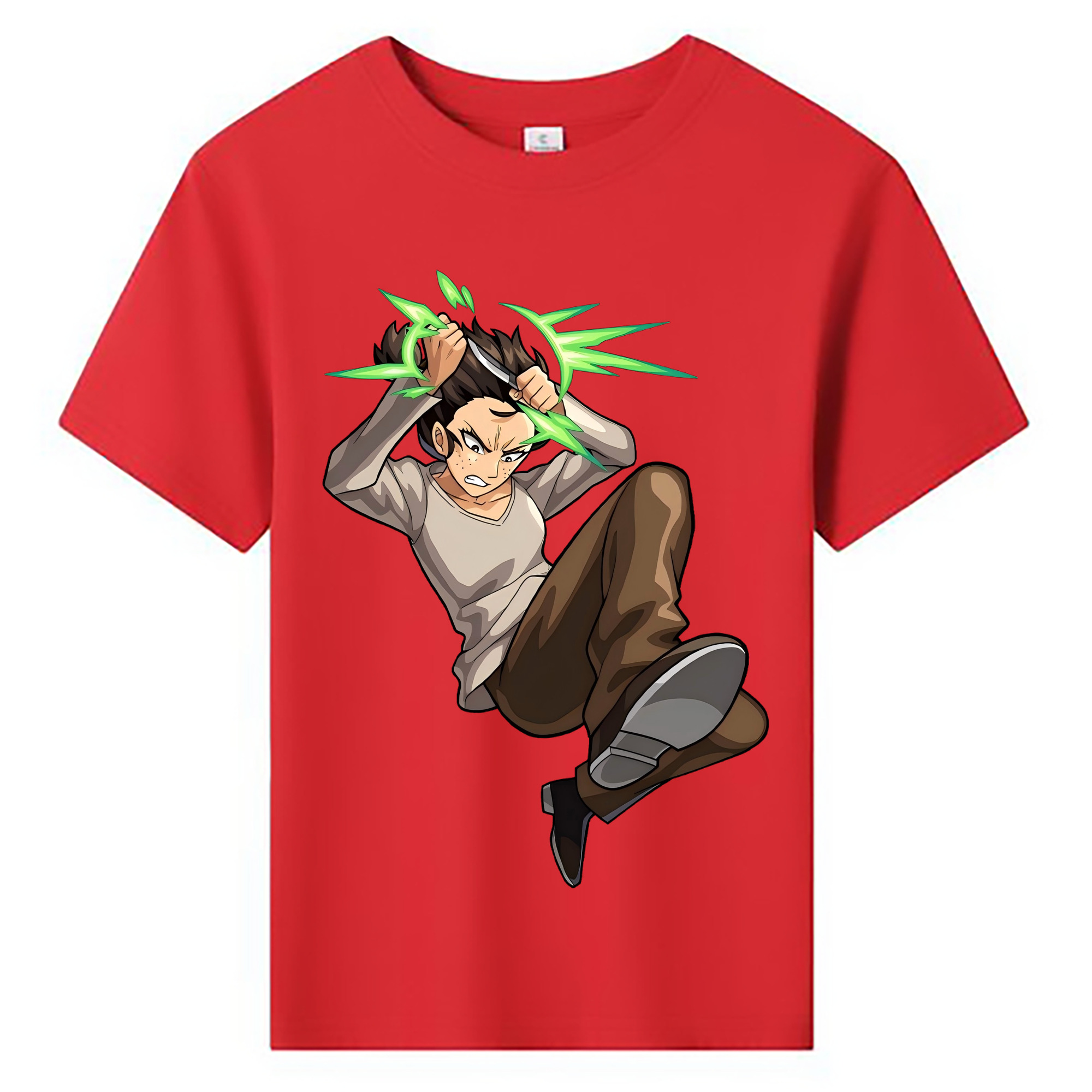 （画像用） 進撃の巨人 Attack on Titan 綿100％キッズTシャツ（フロントプリント）