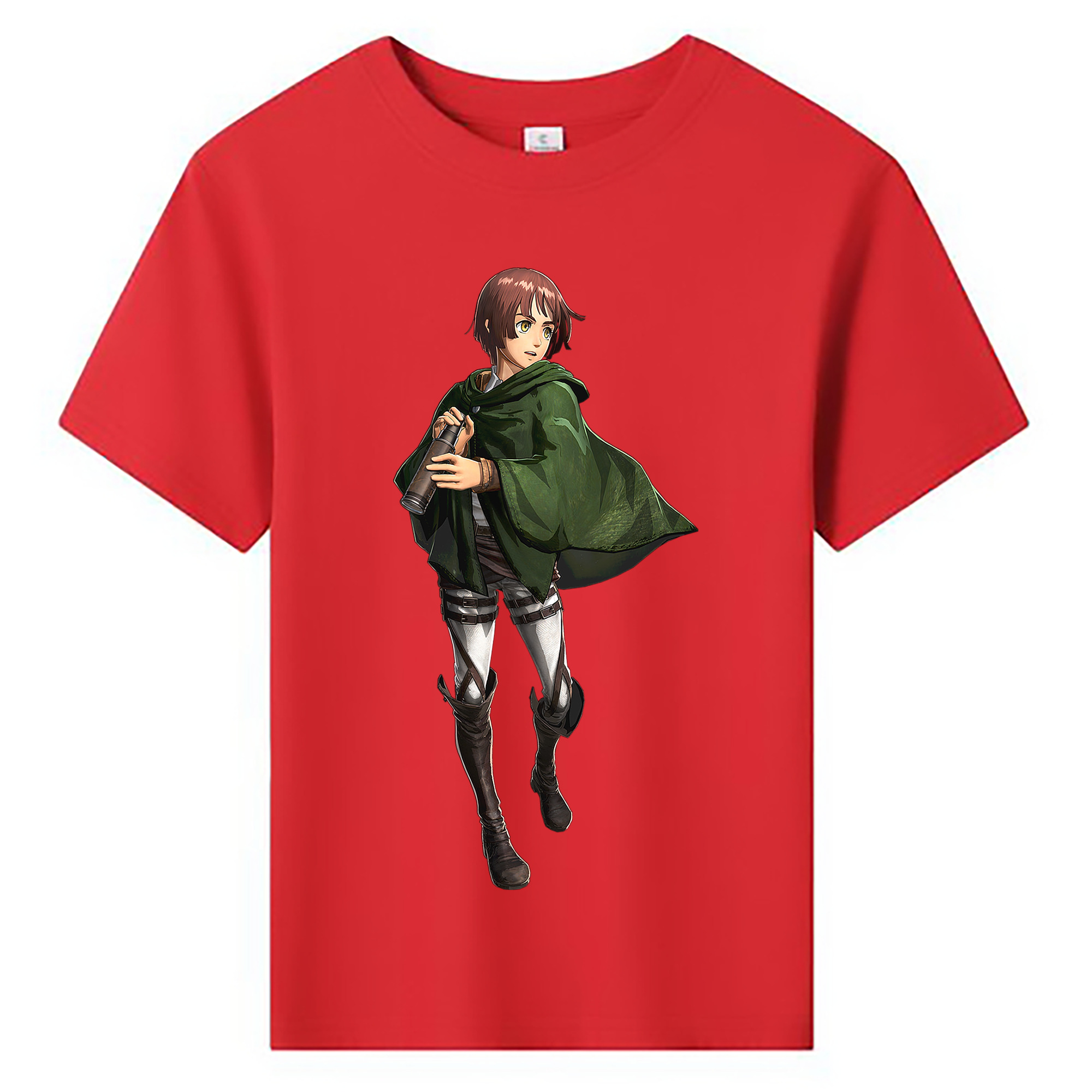 （画像用） 進撃の巨人 Attack on Titan 綿100％キッズTシャツ（フロントプリント）