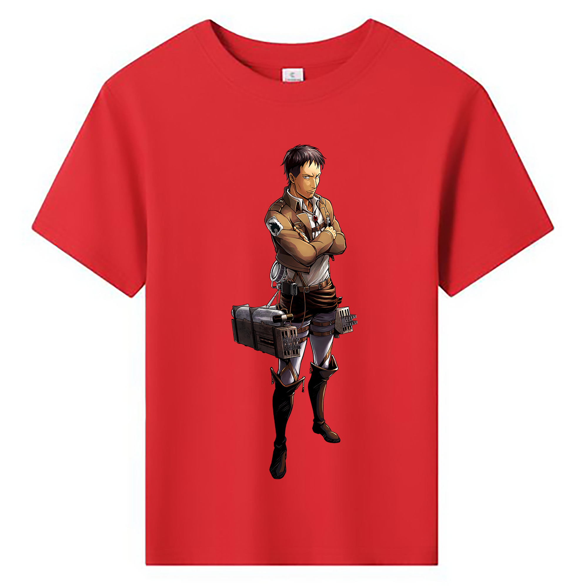 （画像用） 進撃の巨人 Attack on Titan 綿100％キッズTシャツ（フロントプリント）