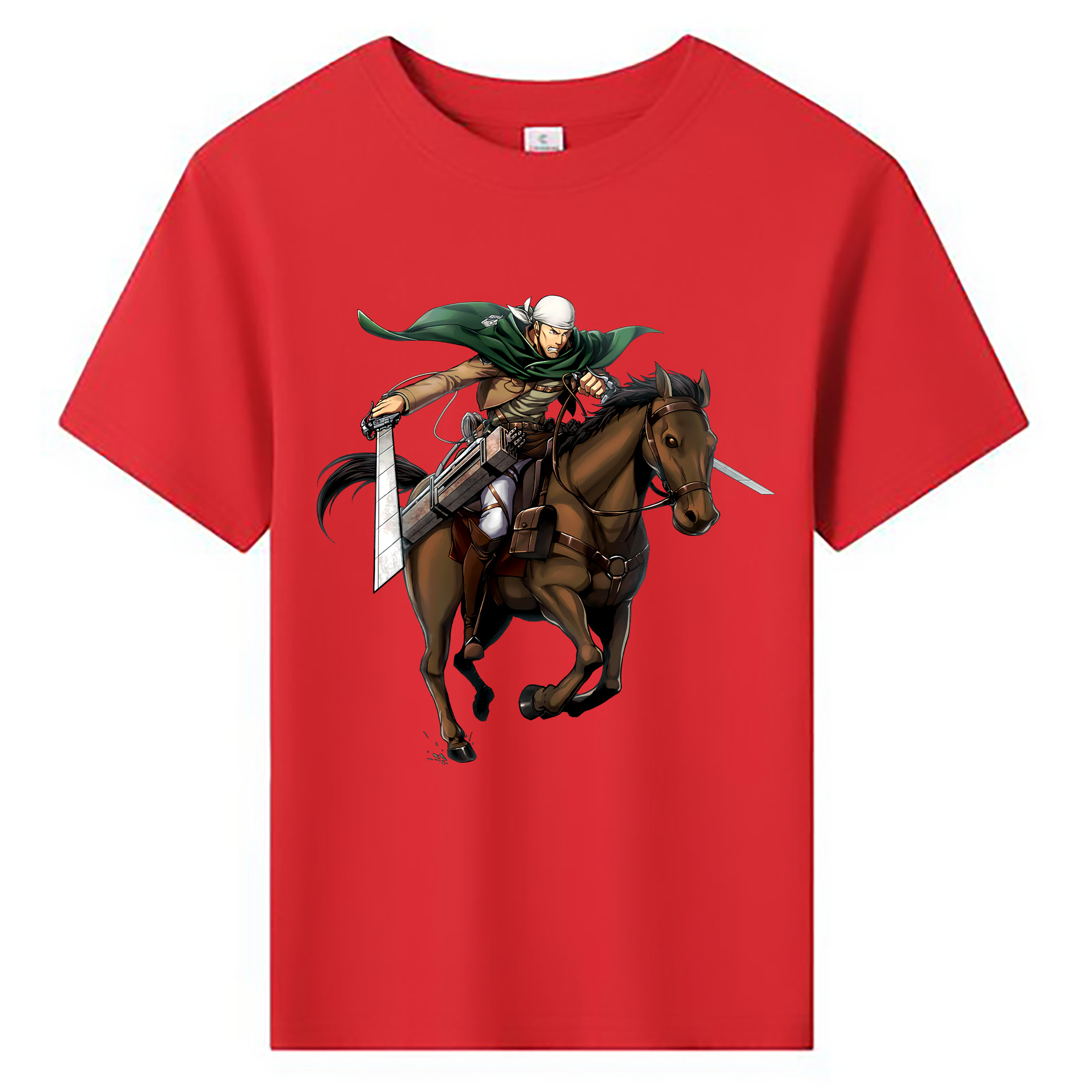 （画像用） 進撃の巨人 Attack on Titan 綿100％キッズTシャツ（フロントプリント）