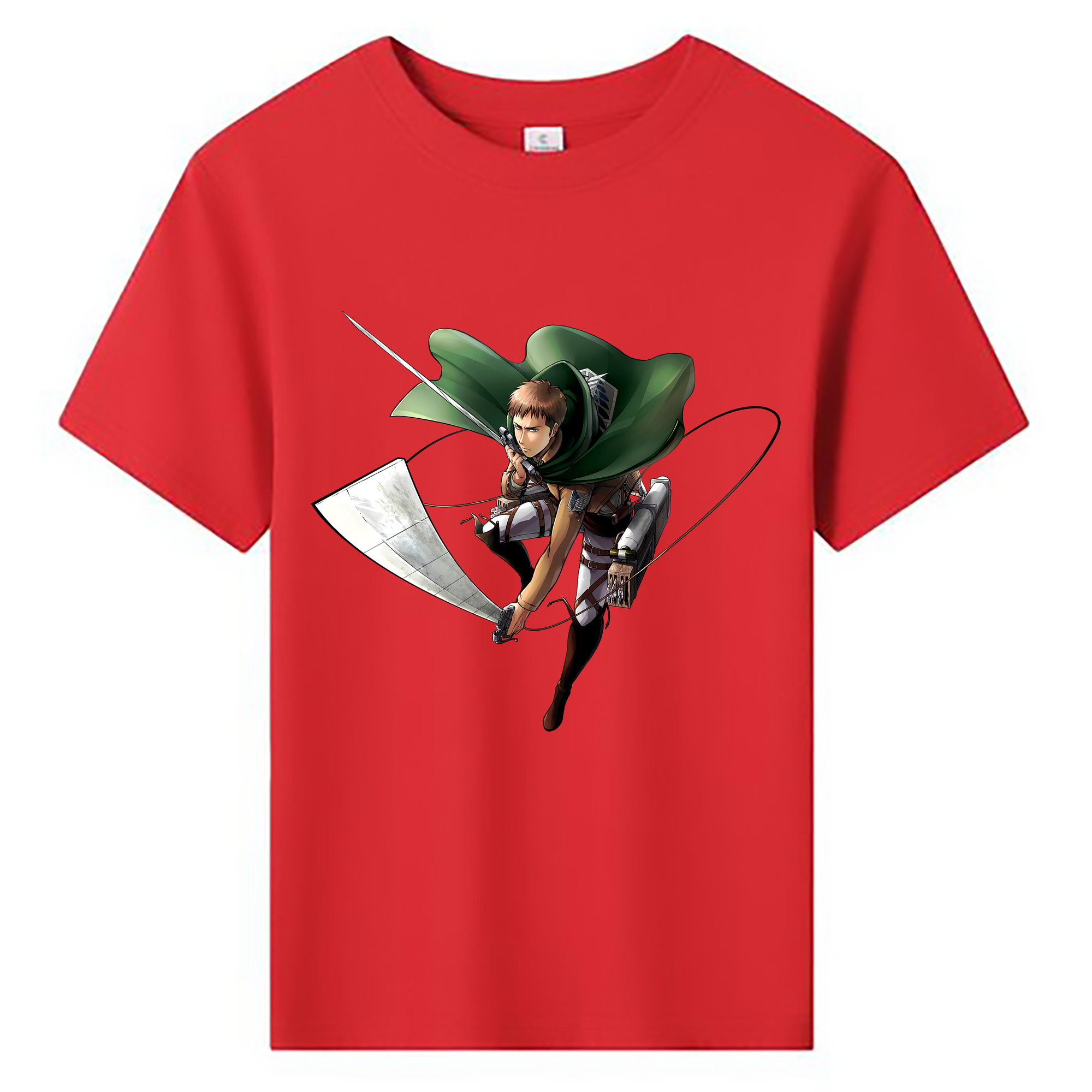 （画像用） 進撃の巨人 Attack on Titan 綿100％キッズTシャツ（フロントプリント）