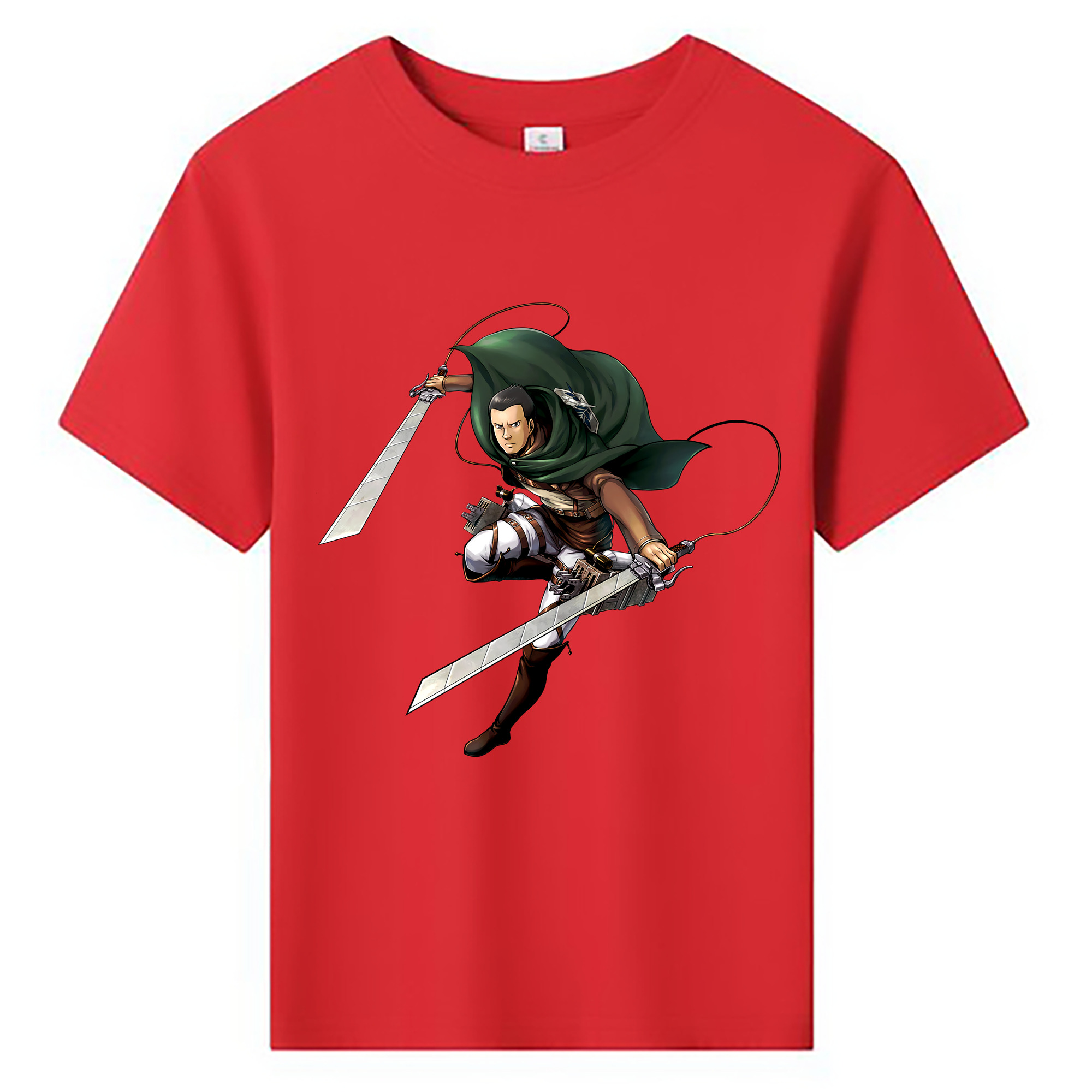 （画像用） 進撃の巨人 Attack on Titan 綿100％キッズTシャツ（フロントプリント）