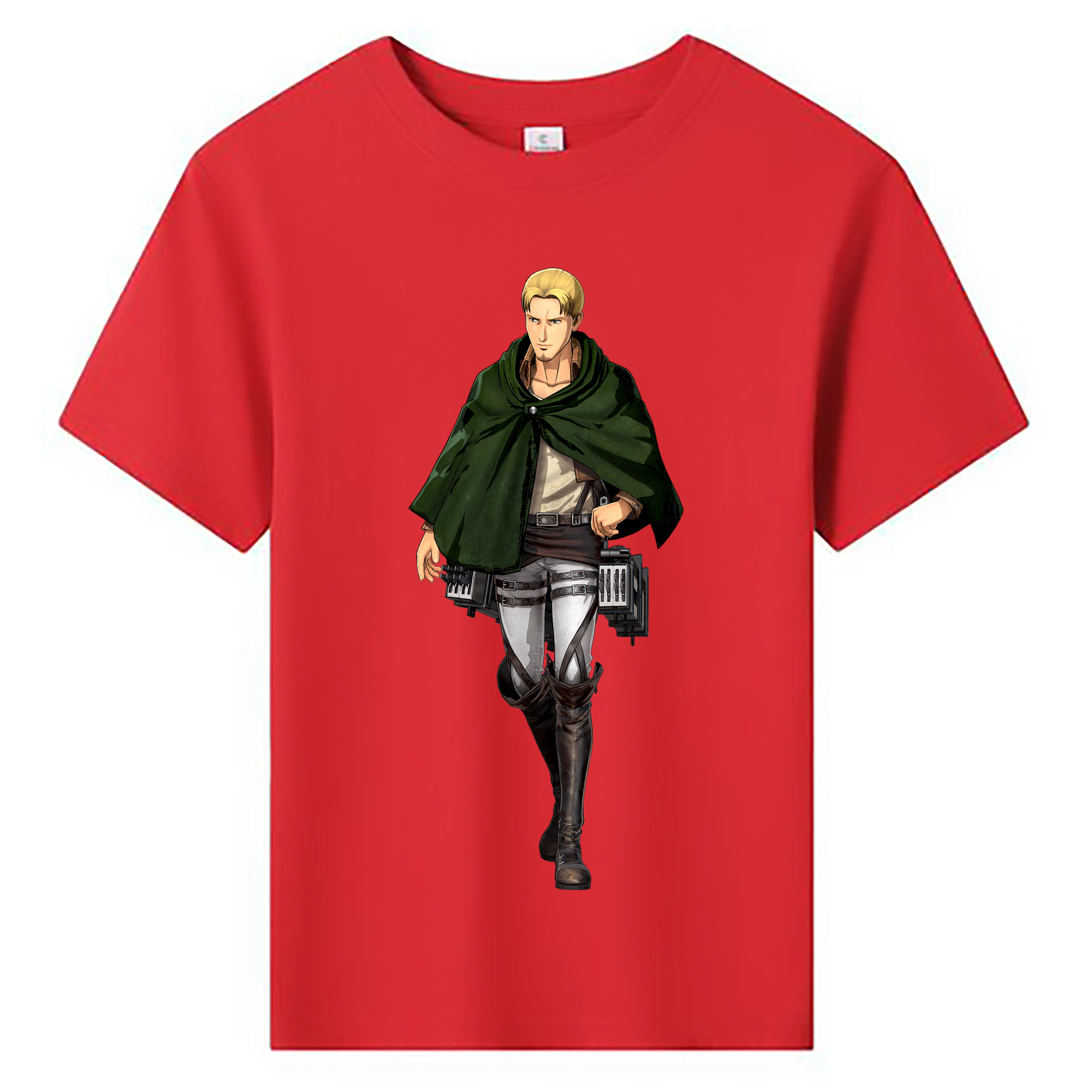 （画像用） 進撃の巨人 Attack on Titan 綿100％キッズTシャツ（フロントプリント）