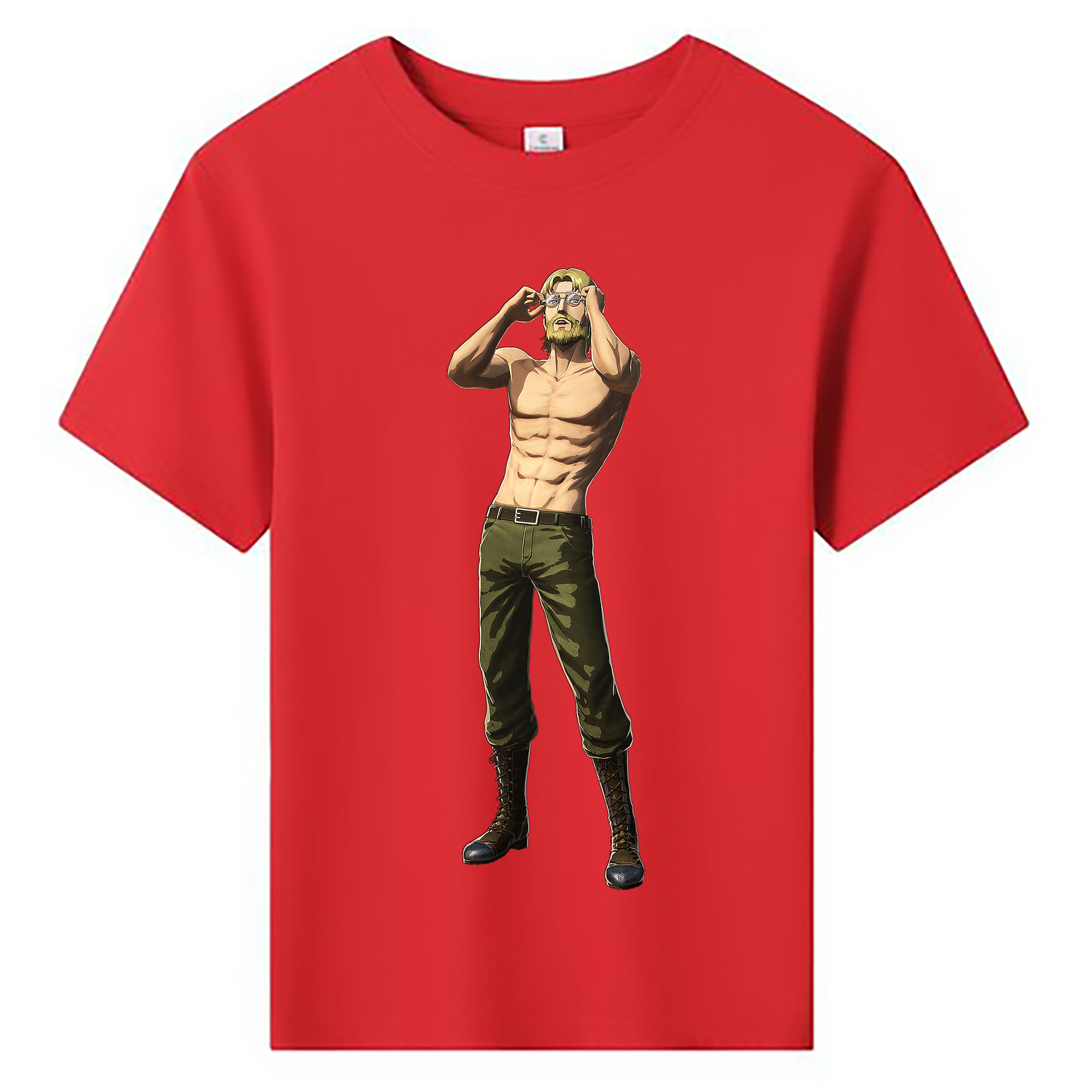 （画像用） 進撃の巨人 Attack on Titan 綿100％キッズTシャツ（フロントプリント）