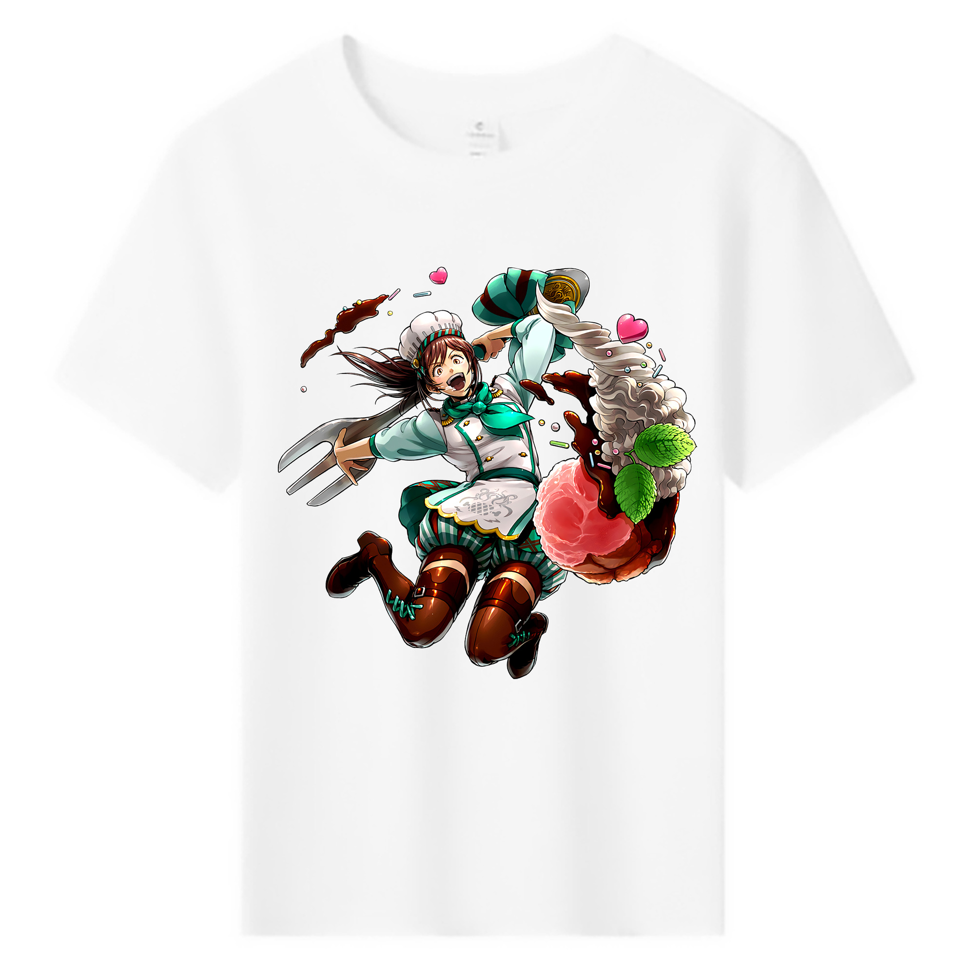 （画像用） 進撃の巨人 サシャ·ブラウス Attack on Titan Sasha Blaus 綿100％キッズTシャツ（フロントプリント）
