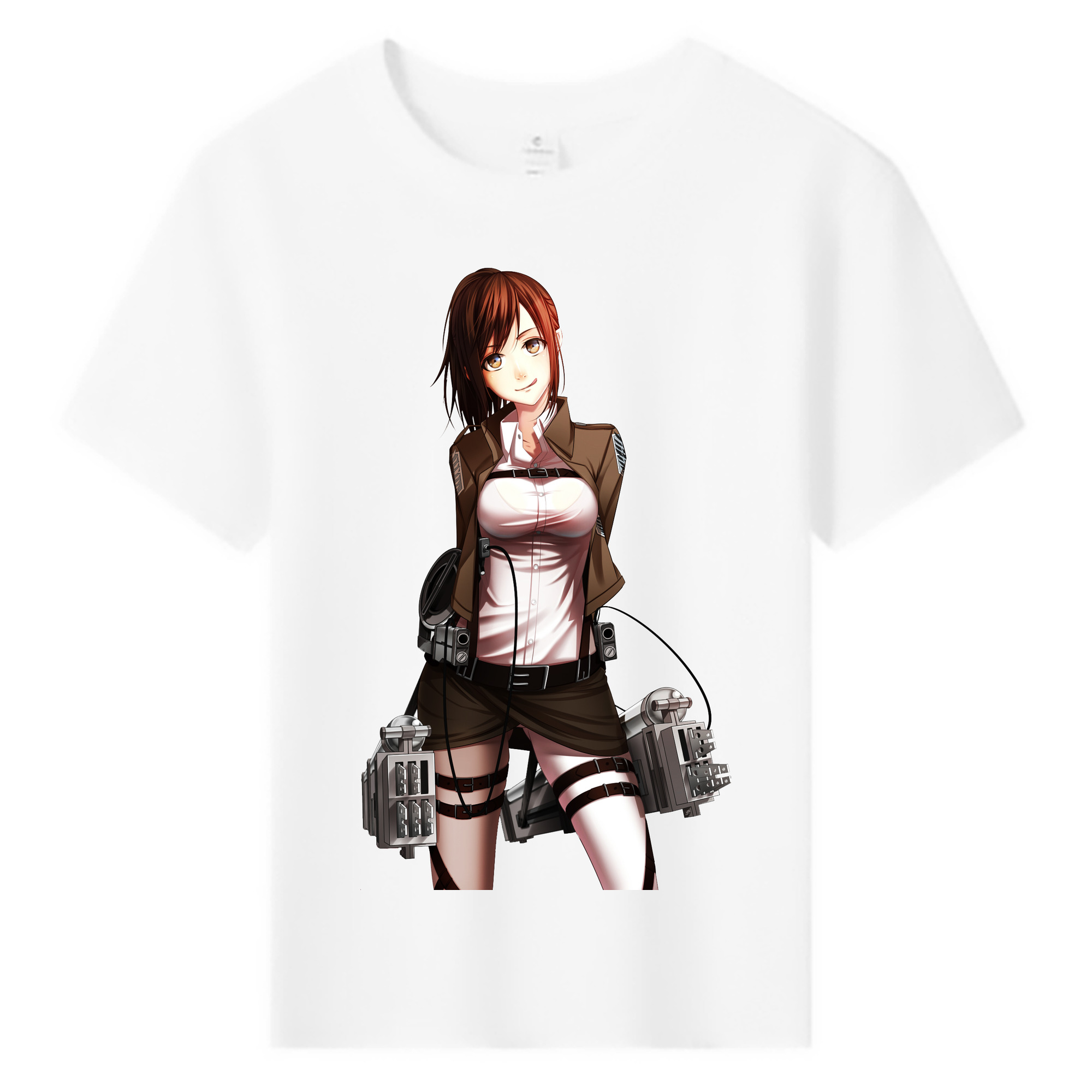 （画像用） 進撃の巨人 サシャ·ブラウス Attack on Titan Sasha Blaus 綿100％キッズTシャツ（フロントプリント）