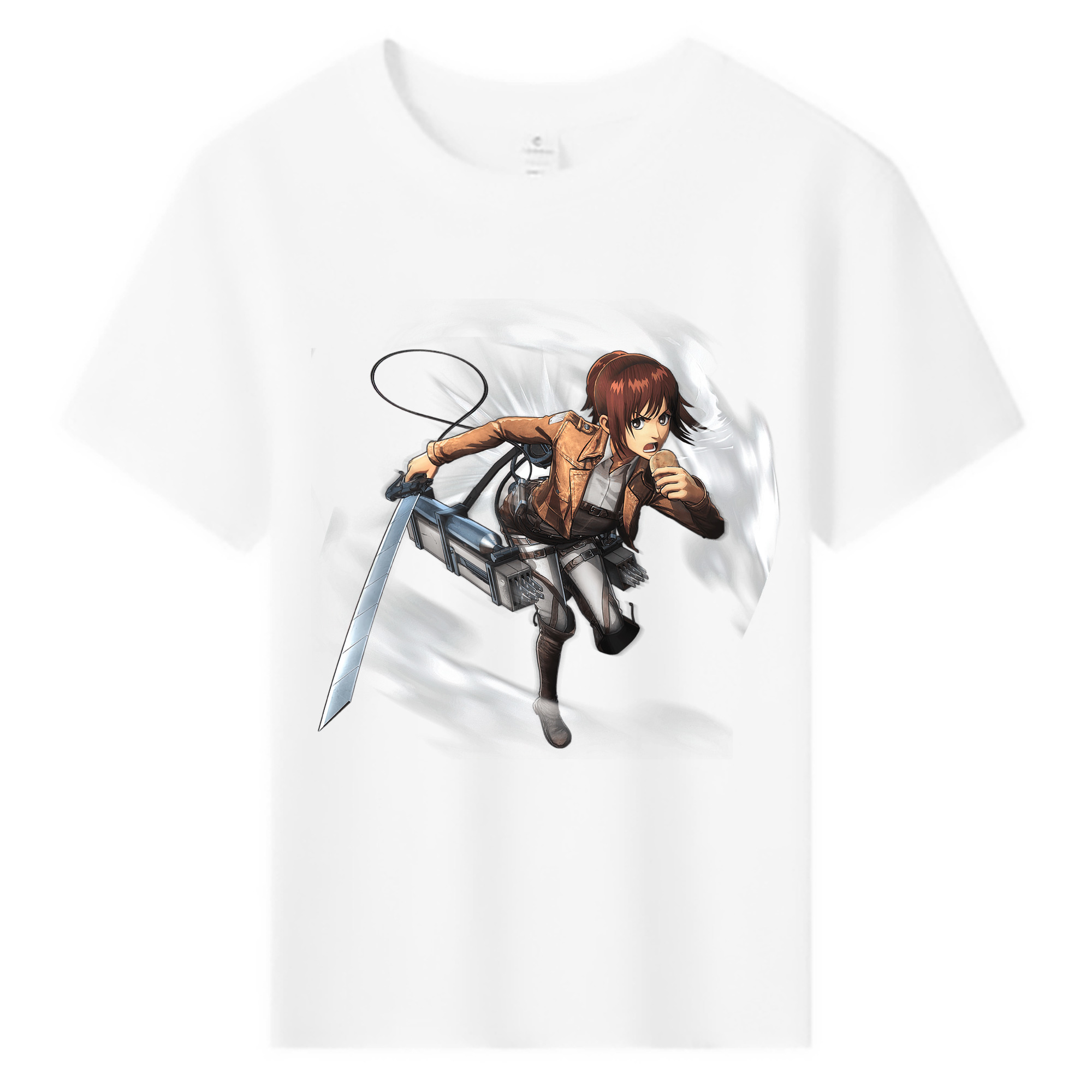（画像用） 進撃の巨人 サシャ·ブラウス Attack on Titan Sasha Blaus 綿100％キッズTシャツ（フロントプリント）