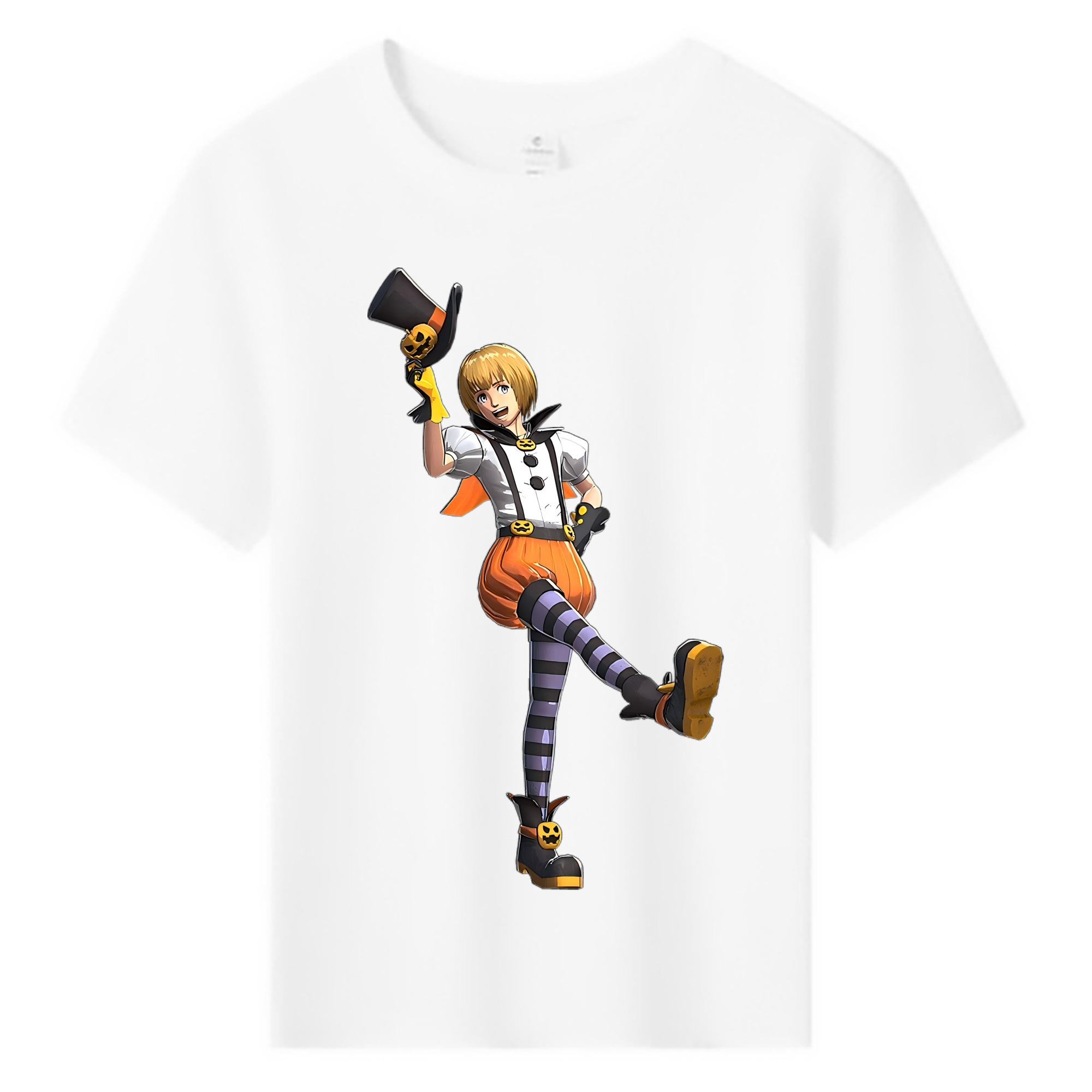 （画像用） 進撃の巨人 アルミン·アルレルト Attack on Titan Armin Arlert 綿100％キッズTシャツ（フロントプリント）