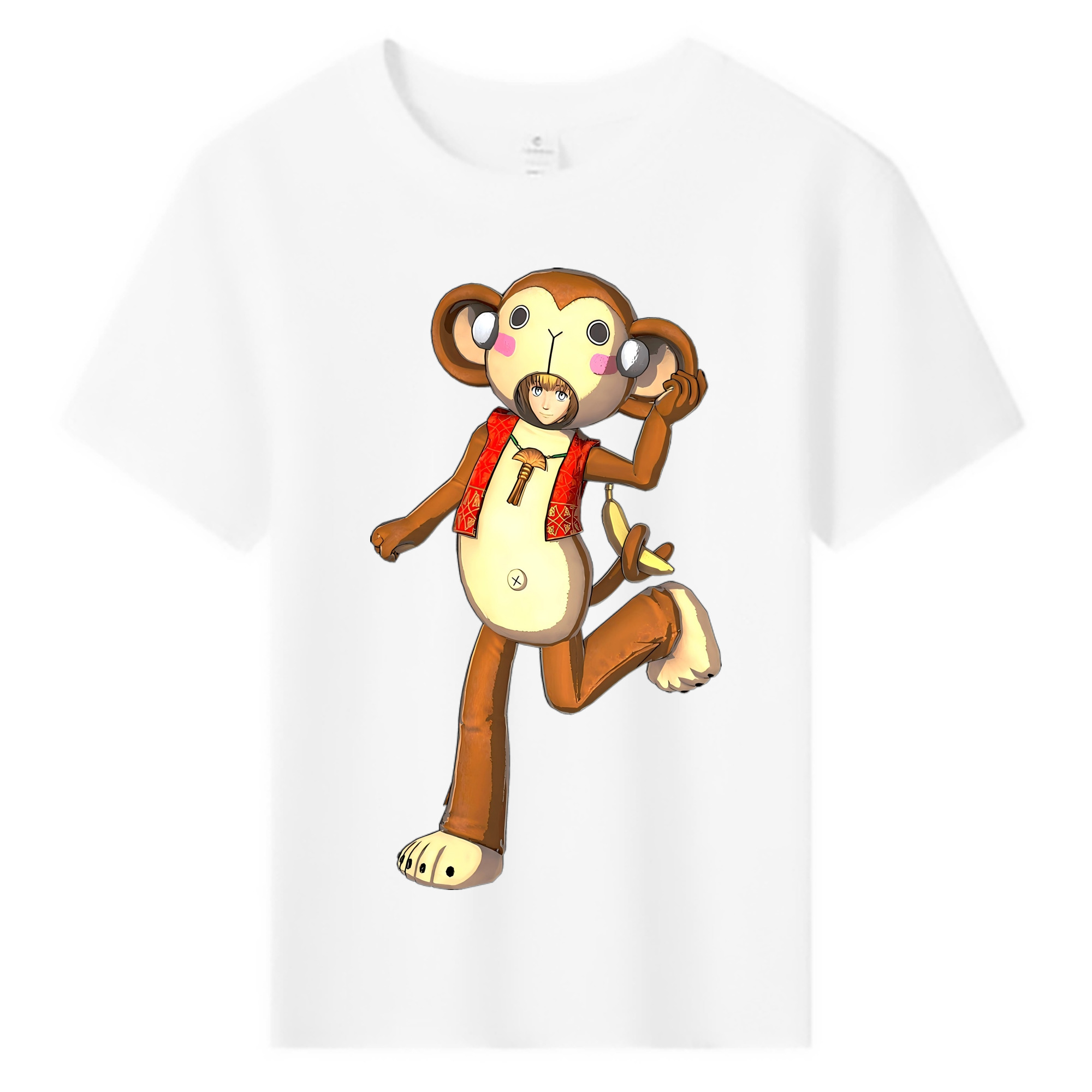 （画像用） 進撃の巨人 アルミン·アルレルト Attack on Titan Armin Arlert 綿100％キッズTシャツ（フロントプリント）