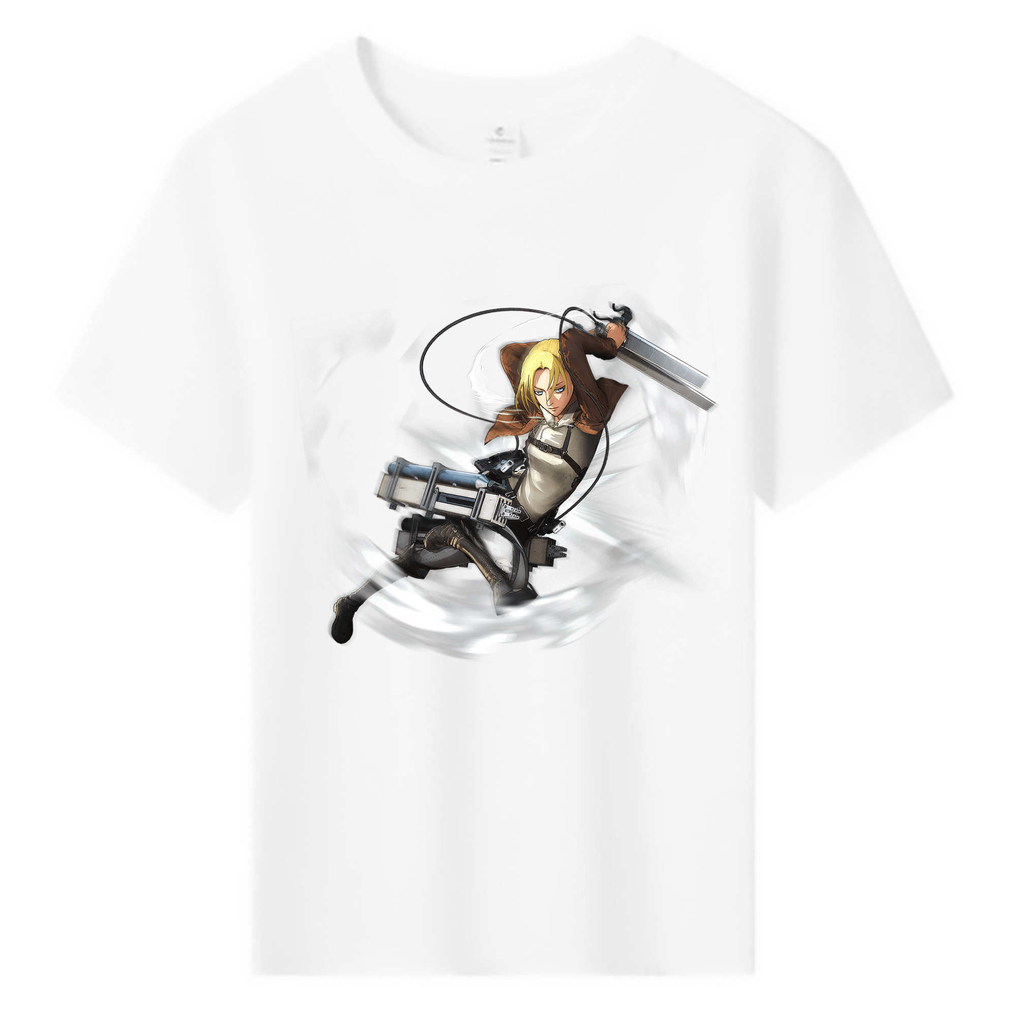 （画像用） 進撃の巨人 アニ・レオンハート Attack on Titan Annie Leonhart 綿100％キッズTシャツ（フロントプリント）