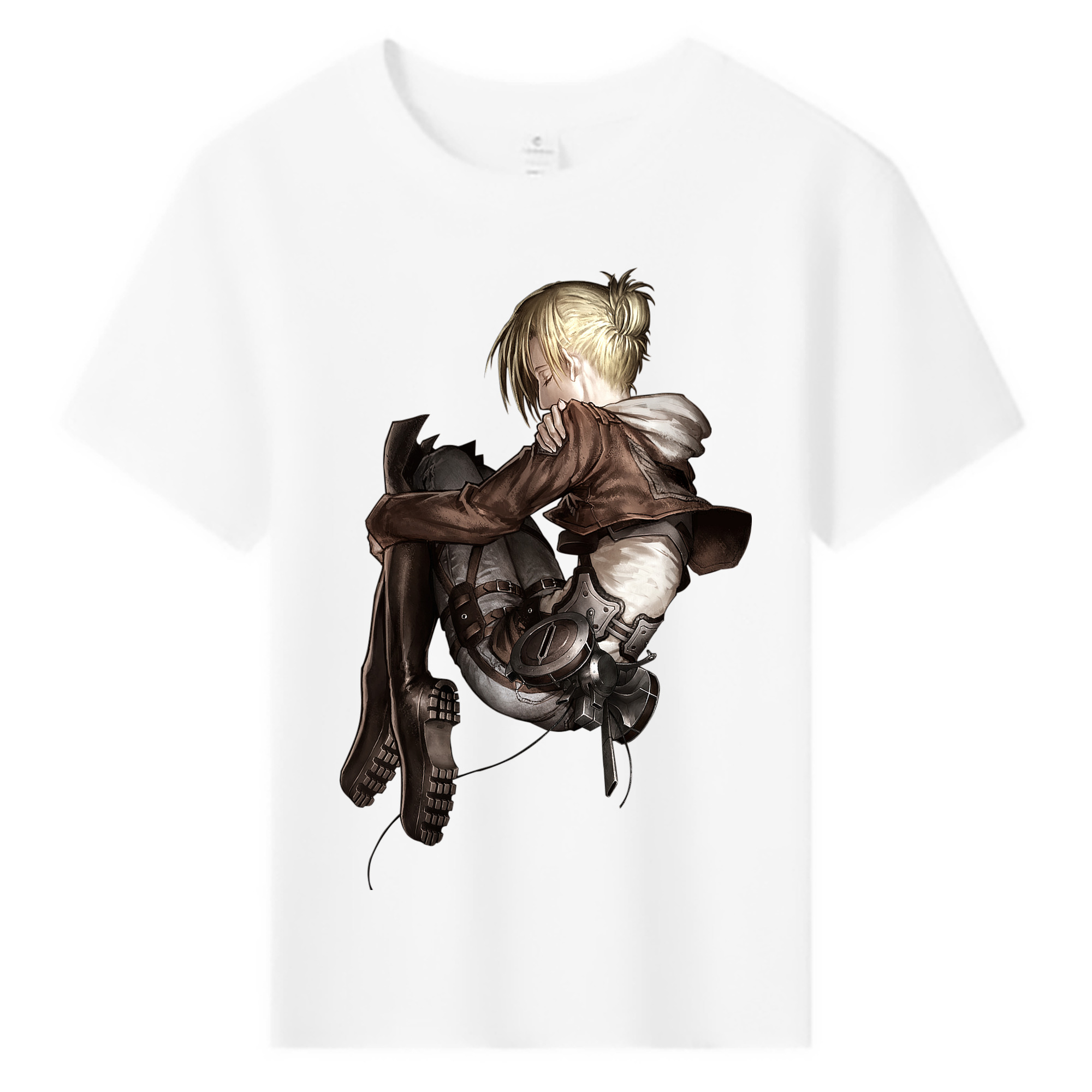 （画像用） 進撃の巨人 アニ・レオンハート Attack on Titan Annie Leonhart 綿100％キッズTシャツ（フロントプリント）