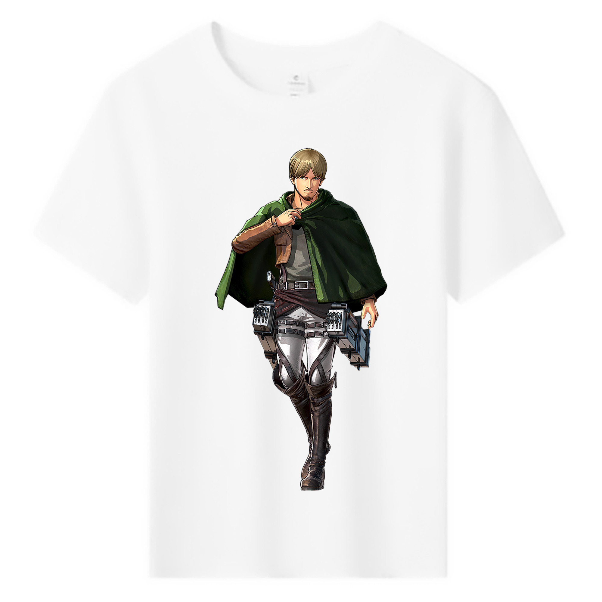 （画像用） 進撃の巨人 ミケ·ザカリアス Attack on Titan Mike Zakarius 綿100％キッズTシャツ（フロントプリント）