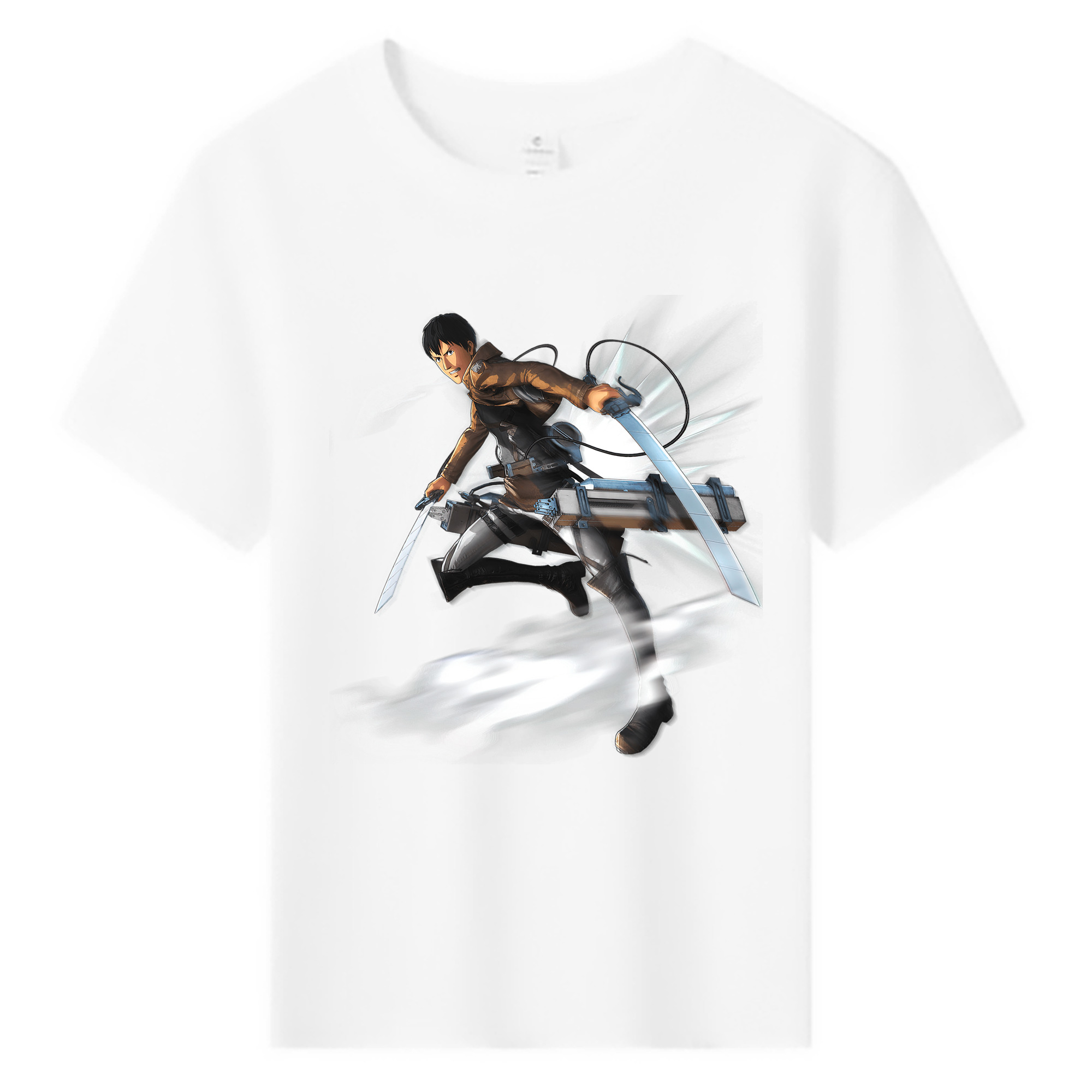 （画像用） 進撃の巨人 ベルトルト・フーバー Attack on Titan Bertholdt Hoover 綿100％キッズTシャツ（フロントプリント）
