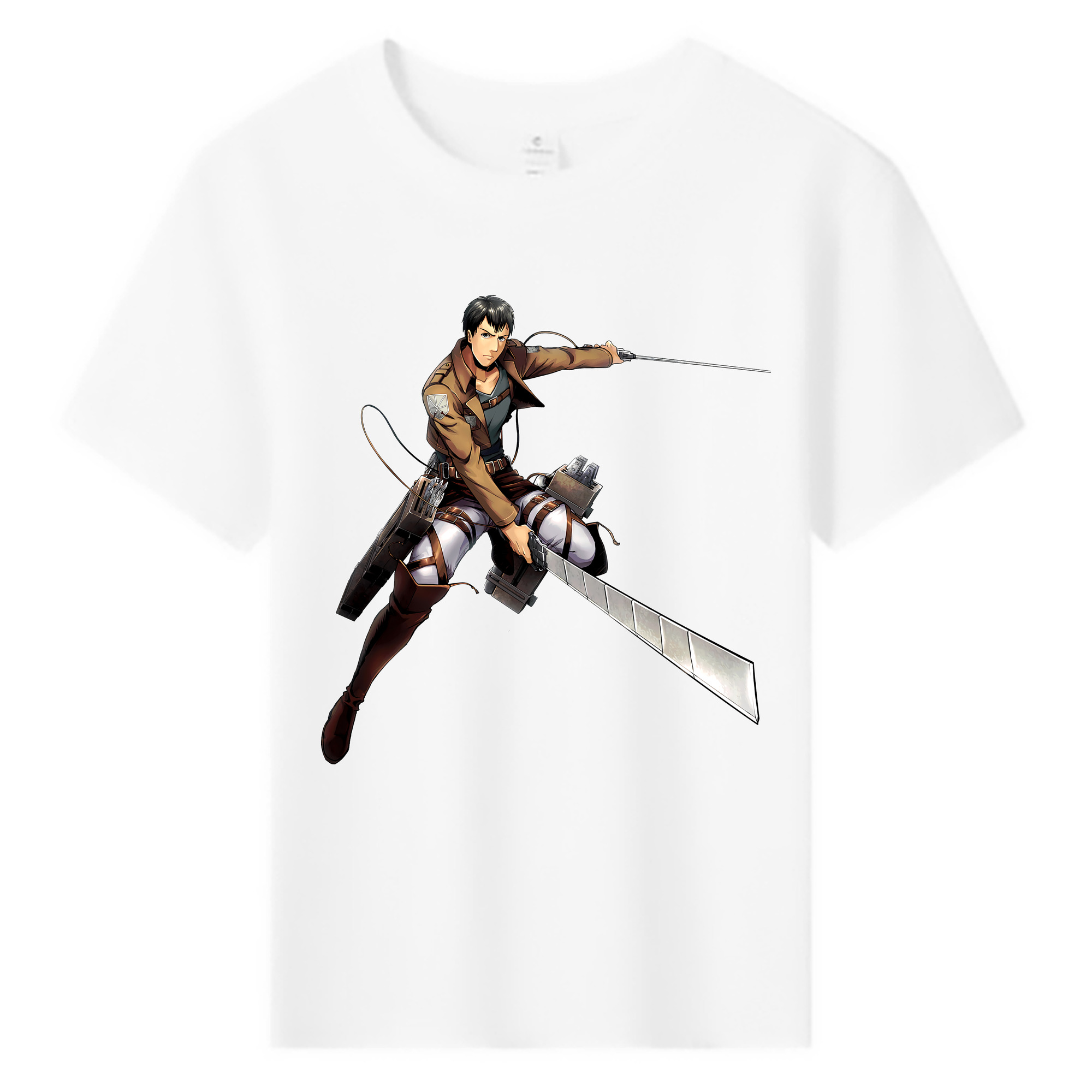 （画像用） 進撃の巨人 ベルトルト・フーバー Attack on Titan Bertholdt Hoover 綿100％キッズTシャツ（フロントプリント）