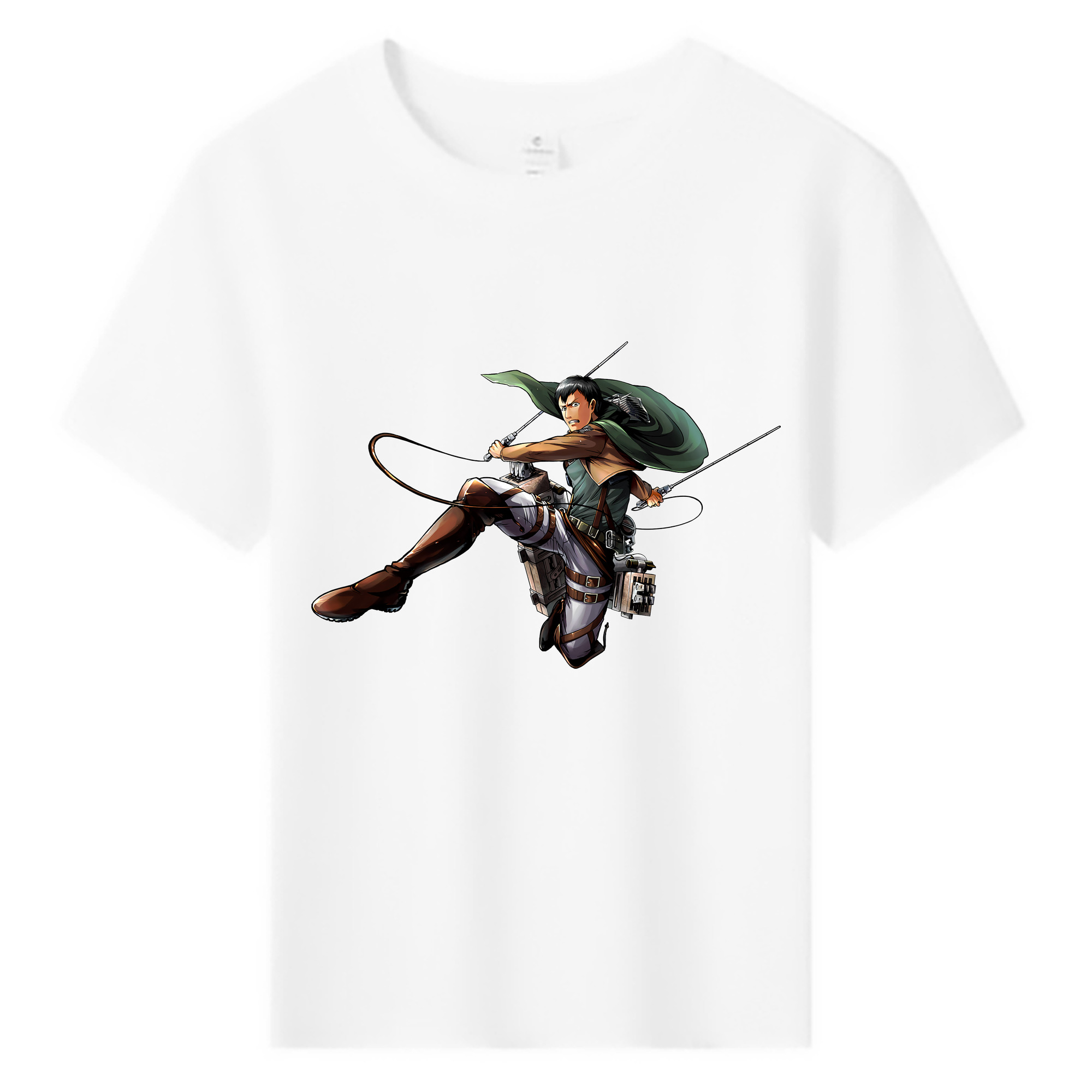 （画像用） 進撃の巨人 ベルトルト・フーバー Attack on Titan Bertholdt Hoover 綿100％キッズTシャツ（フロントプリント）
