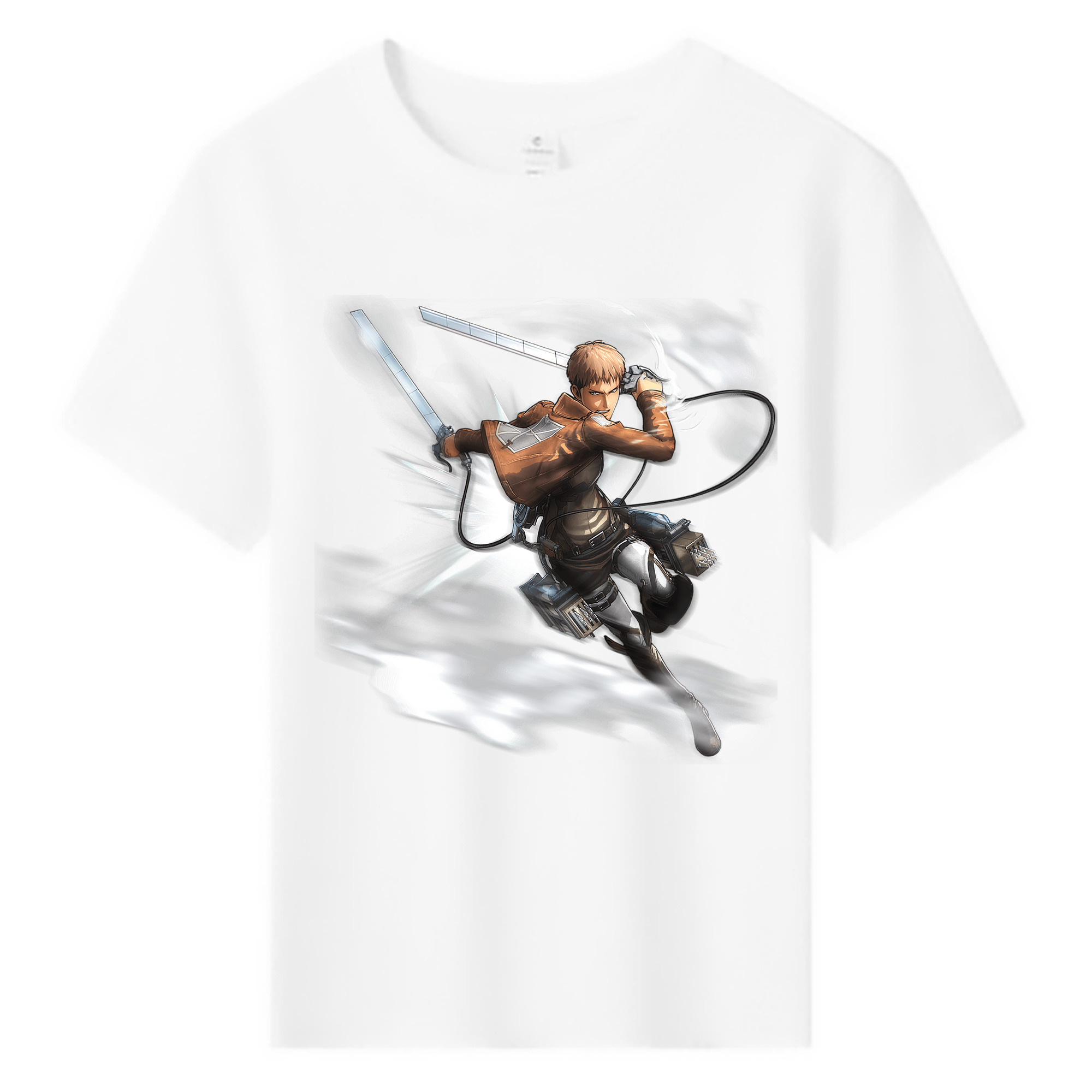 （画像用） 進撃の巨人 ジャン・キルシュタイン Attack on Titan Jean Kirstein 綿100％キッズTシャツ（フロントプリント）