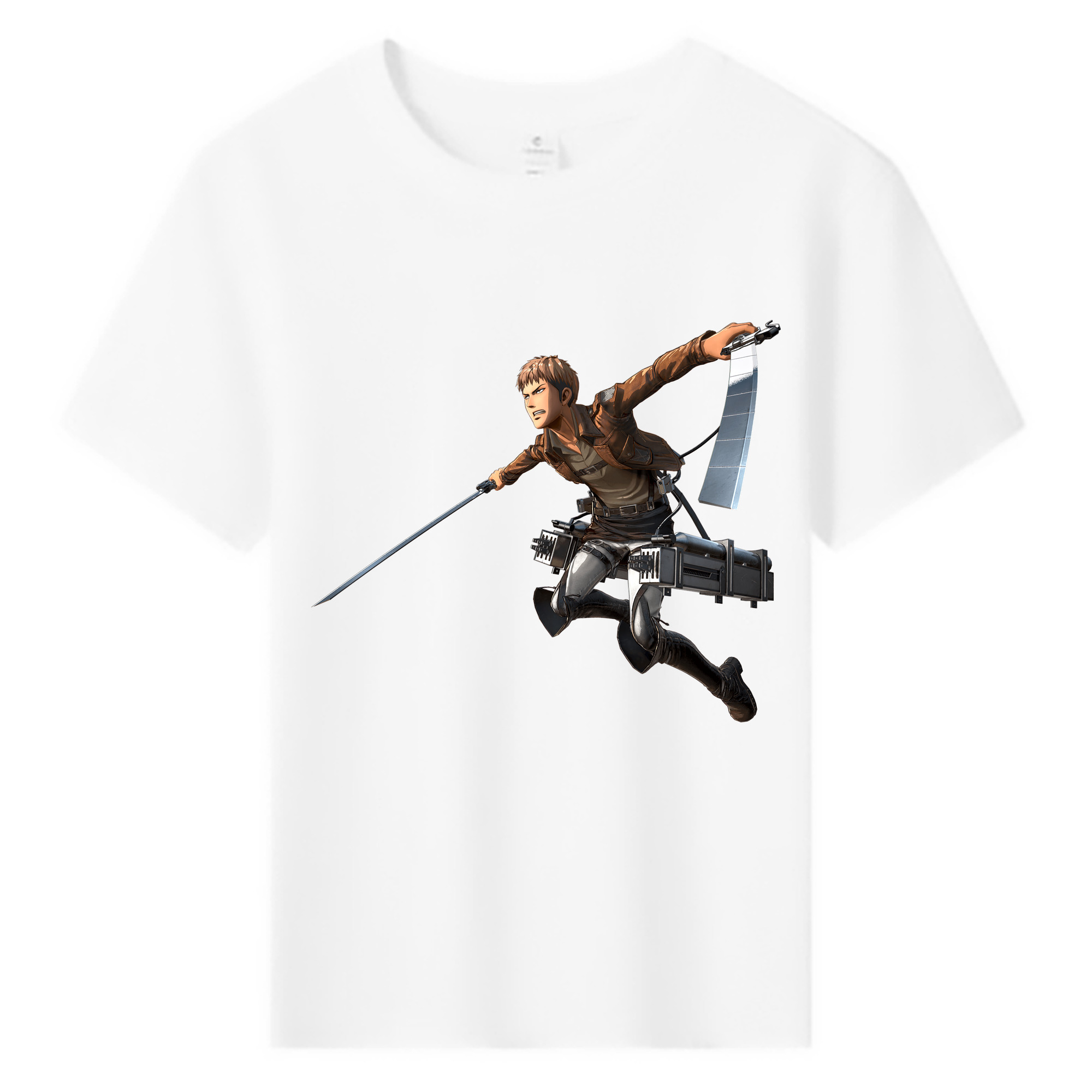 （画像用） 進撃の巨人 ジャン・キルシュタイン Attack on Titan Jean Kirstein 綿100％キッズTシャツ（フロントプリント）