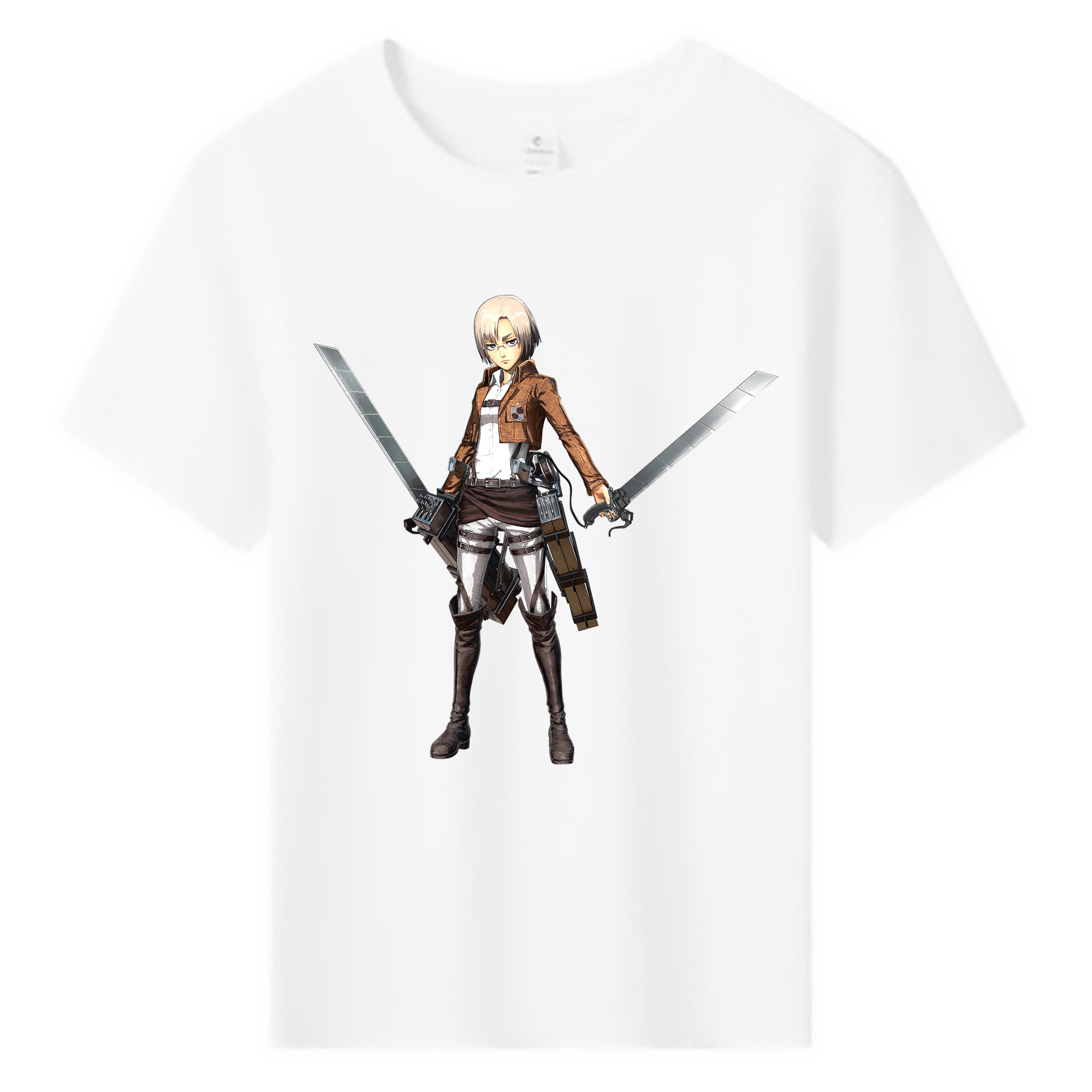 （画像用）  綿100％キッズTシャツ（フロントプリント）