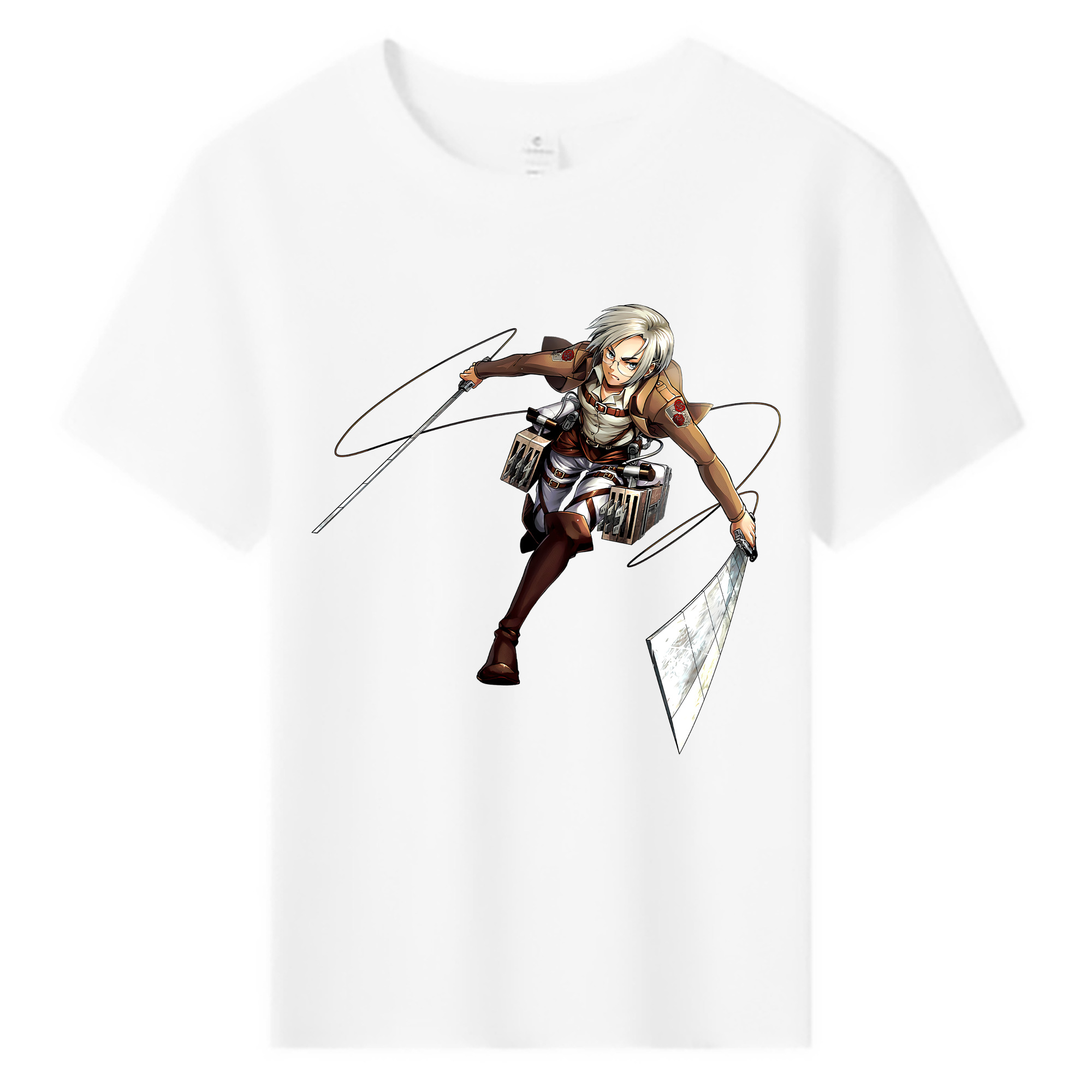 （画像用）  綿100％キッズTシャツ（フロントプリント）