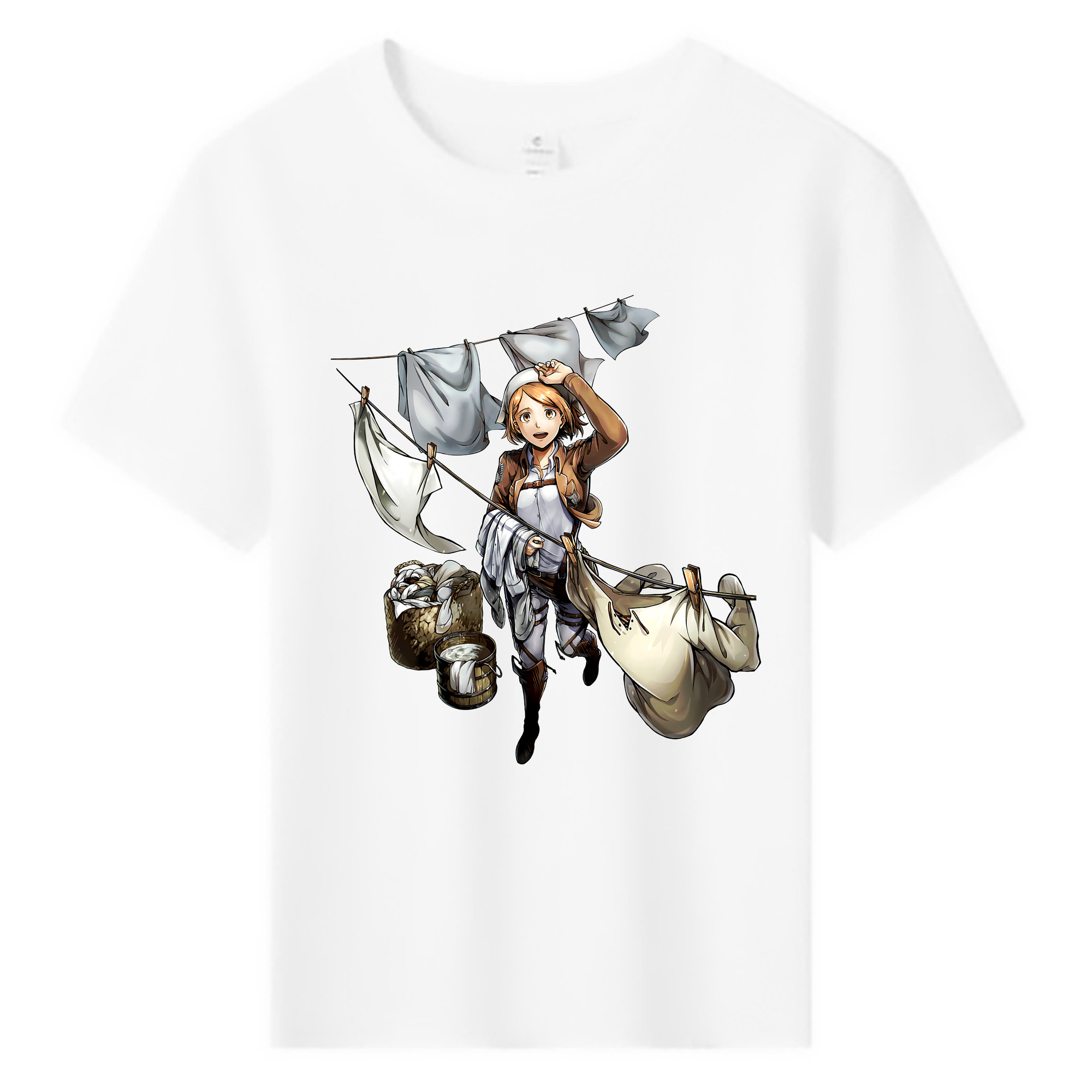 （画像用） 進撃の巨人 ペトラ·ラル Attack on Titan Petra Rall 綿100％キッズTシャツ（フロントプリント）