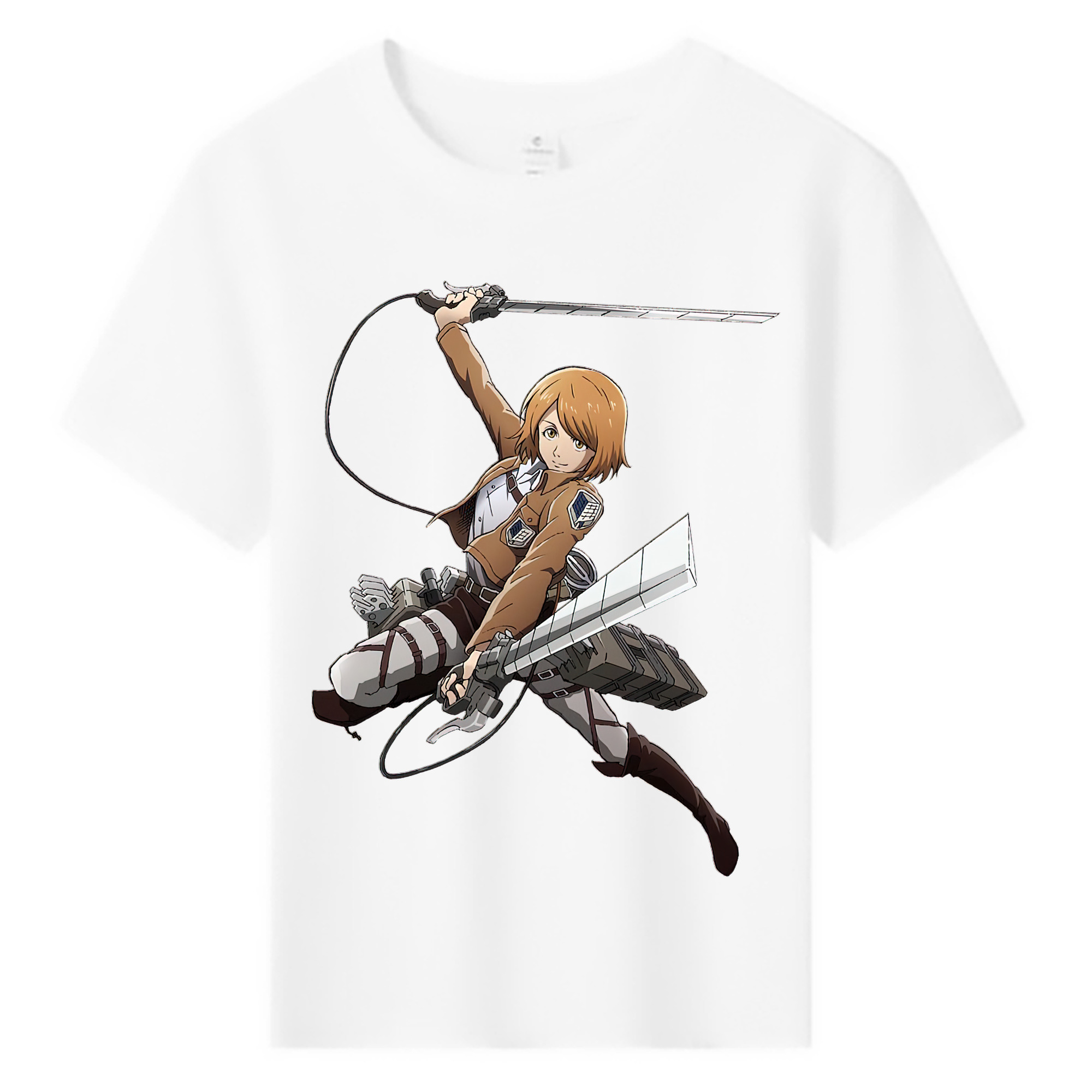 （画像用） 進撃の巨人 ペトラ·ラル Attack on Titan Petra Rall 綿100％キッズTシャツ（フロントプリント）