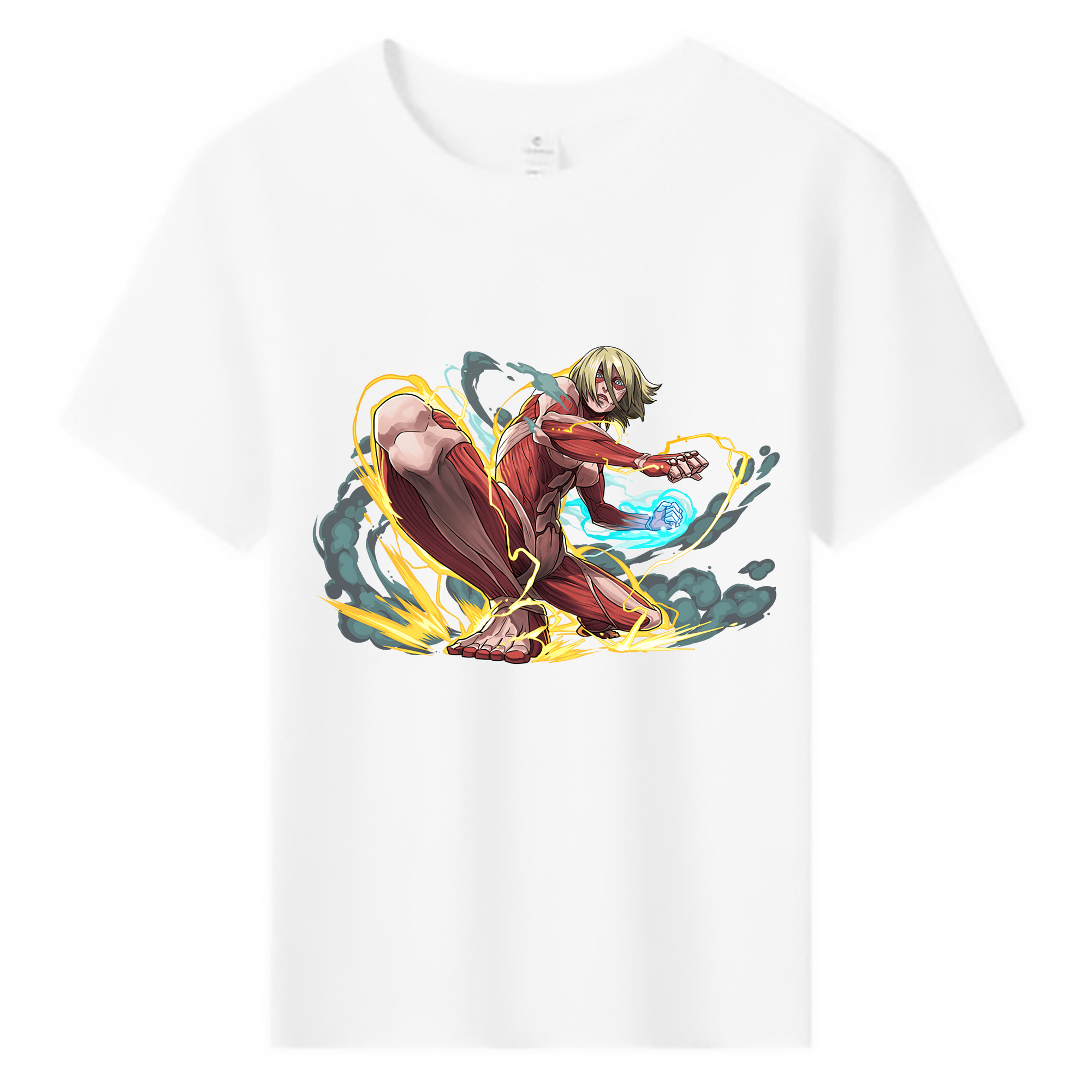 （画像用） 進撃の巨人 Attack on Titan 綿100％キッズTシャツ（フロントプリント）