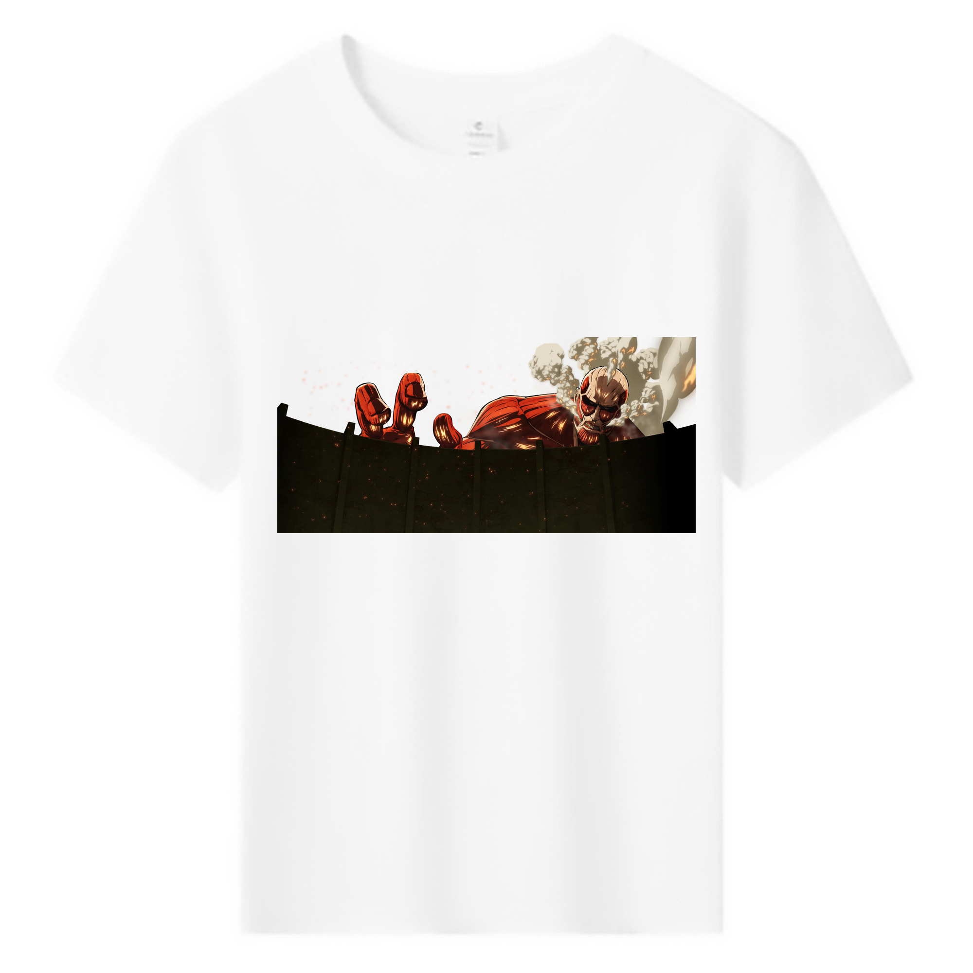 （画像用） 進撃の巨人 Attack on Titan 綿100％キッズTシャツ（フロントプリント）