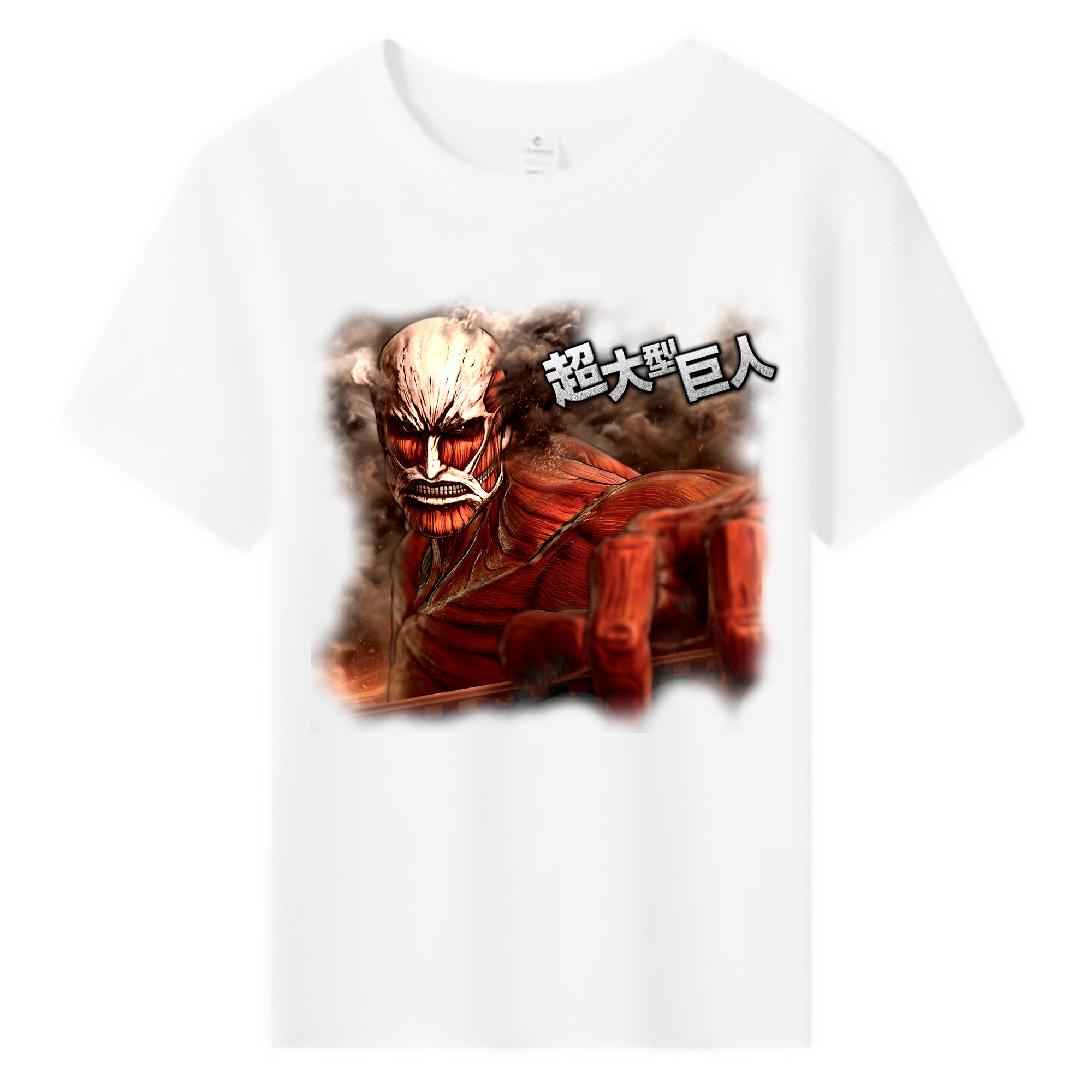 （画像用） 進撃の巨人 Attack on Titan 綿100％キッズTシャツ（フロントプリント）