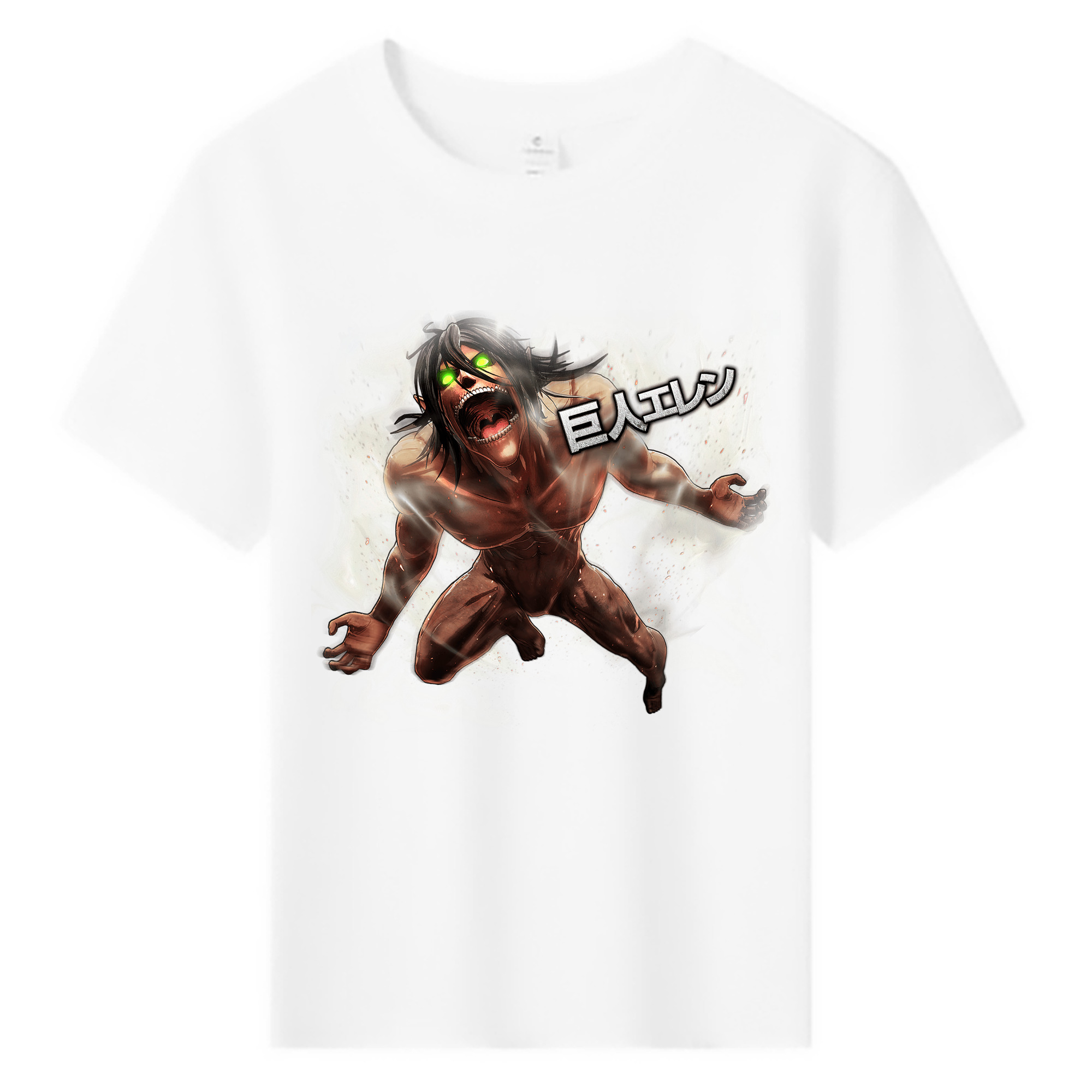 （画像用） 進撃の巨人 Attack on Titan 綿100％キッズTシャツ（フロントプリント）