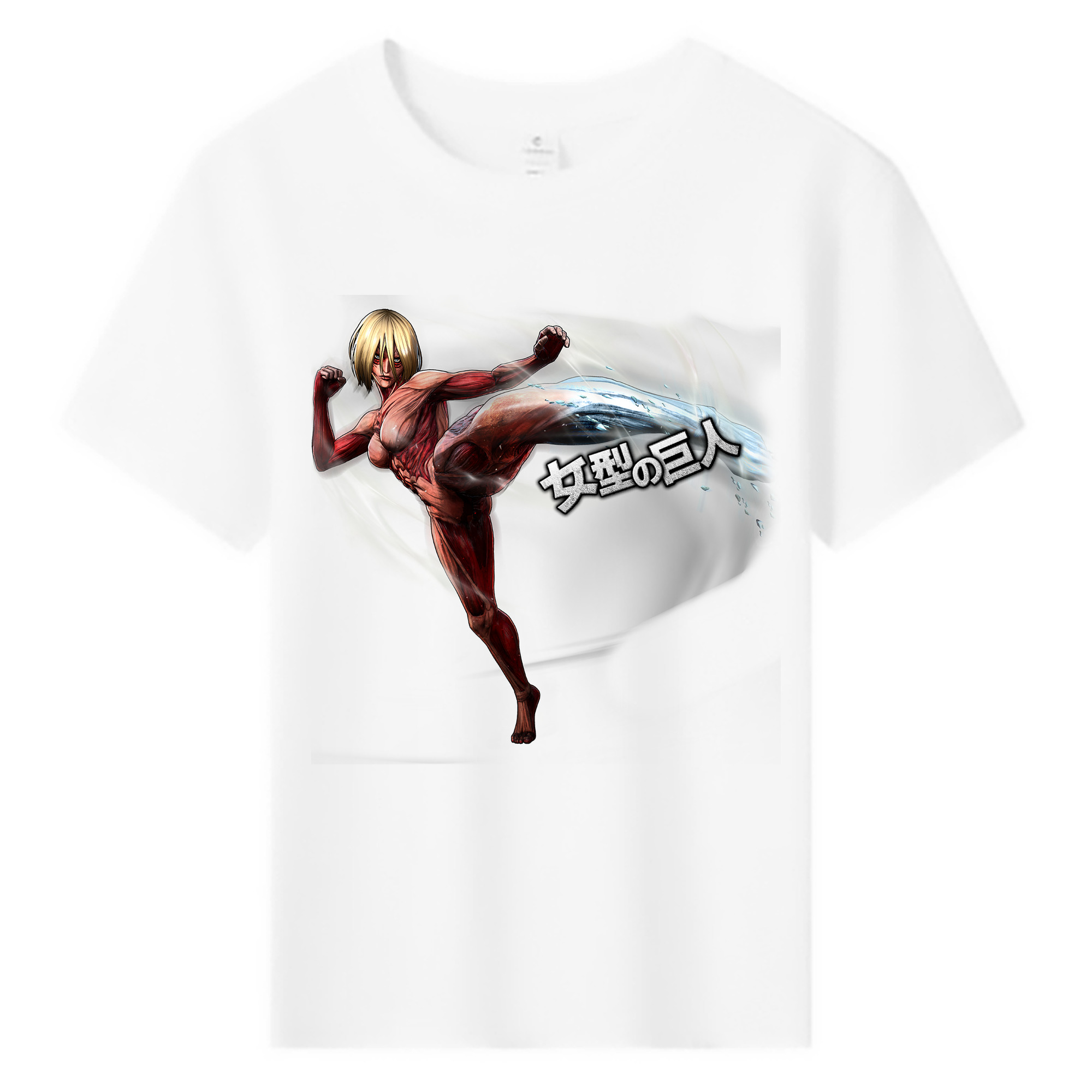 （画像用） 進撃の巨人 Attack on Titan 綿100％キッズTシャツ（フロントプリント）