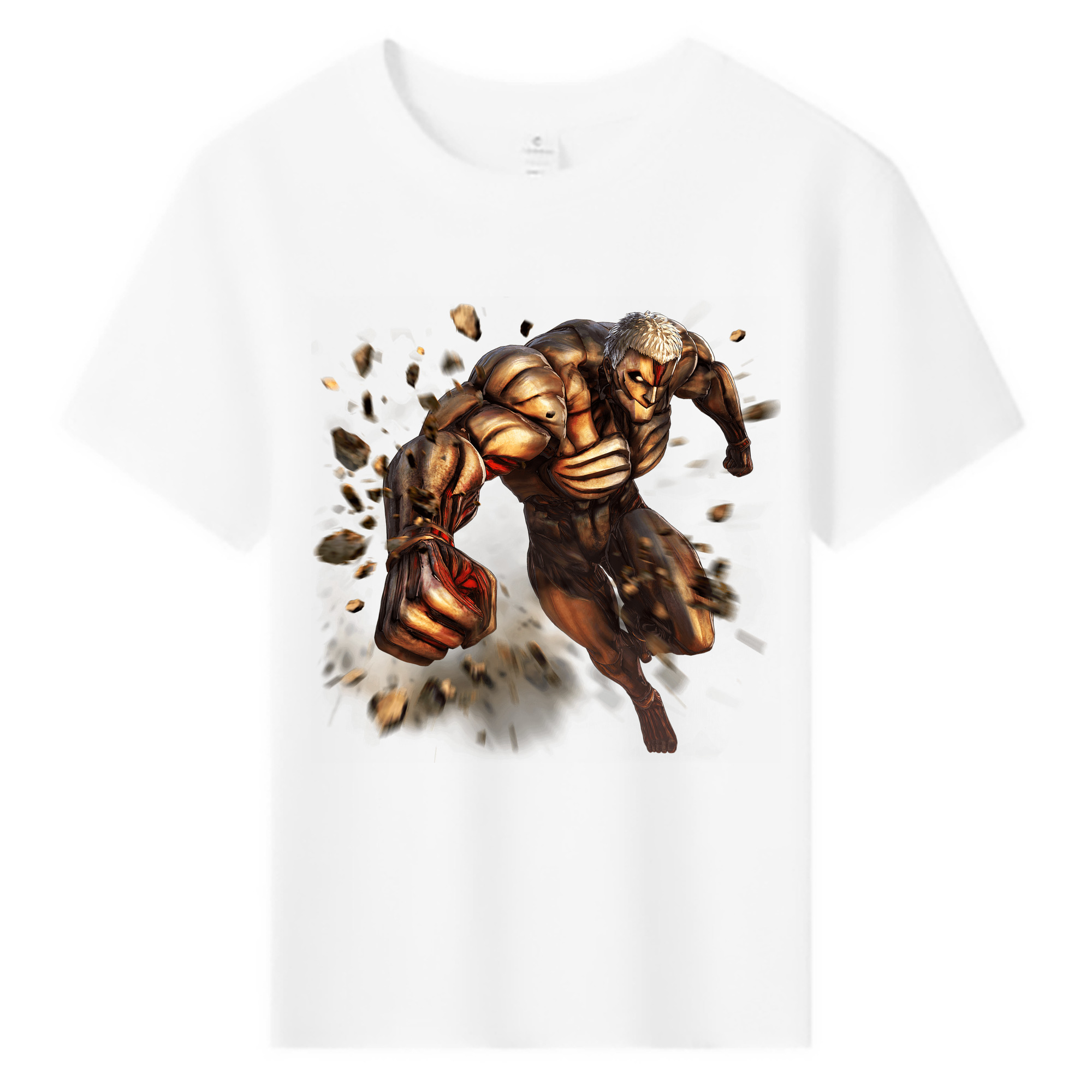 （画像用） 進撃の巨人 Attack on Titan 綿100％キッズTシャツ（フロントプリント）