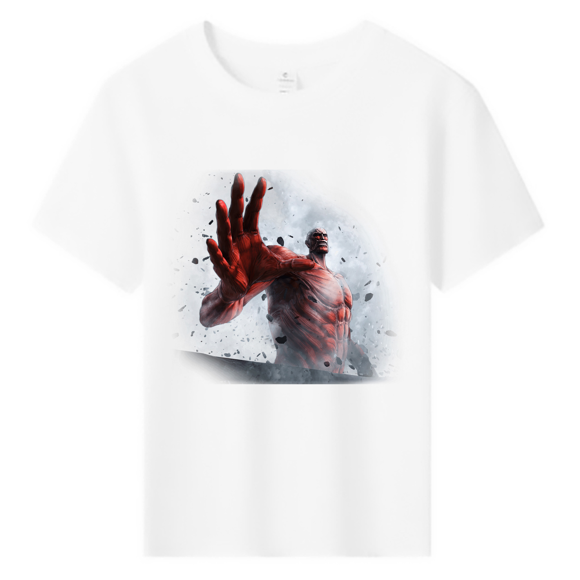 （画像用） 進撃の巨人 Attack on Titan 綿100％キッズTシャツ（フロントプリント）