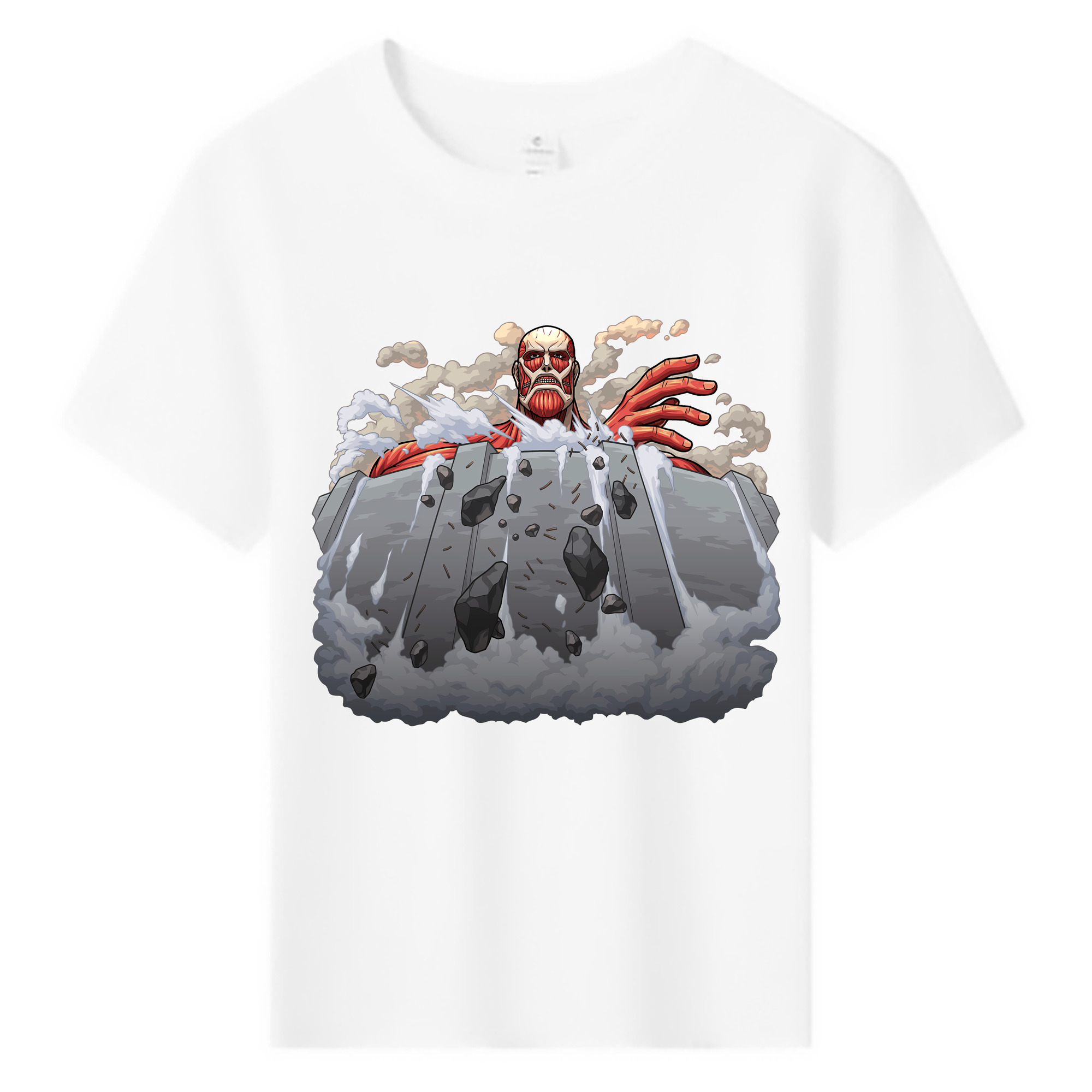（画像用） 進撃の巨人 Attack on Titan 綿100％キッズTシャツ（フロントプリント）