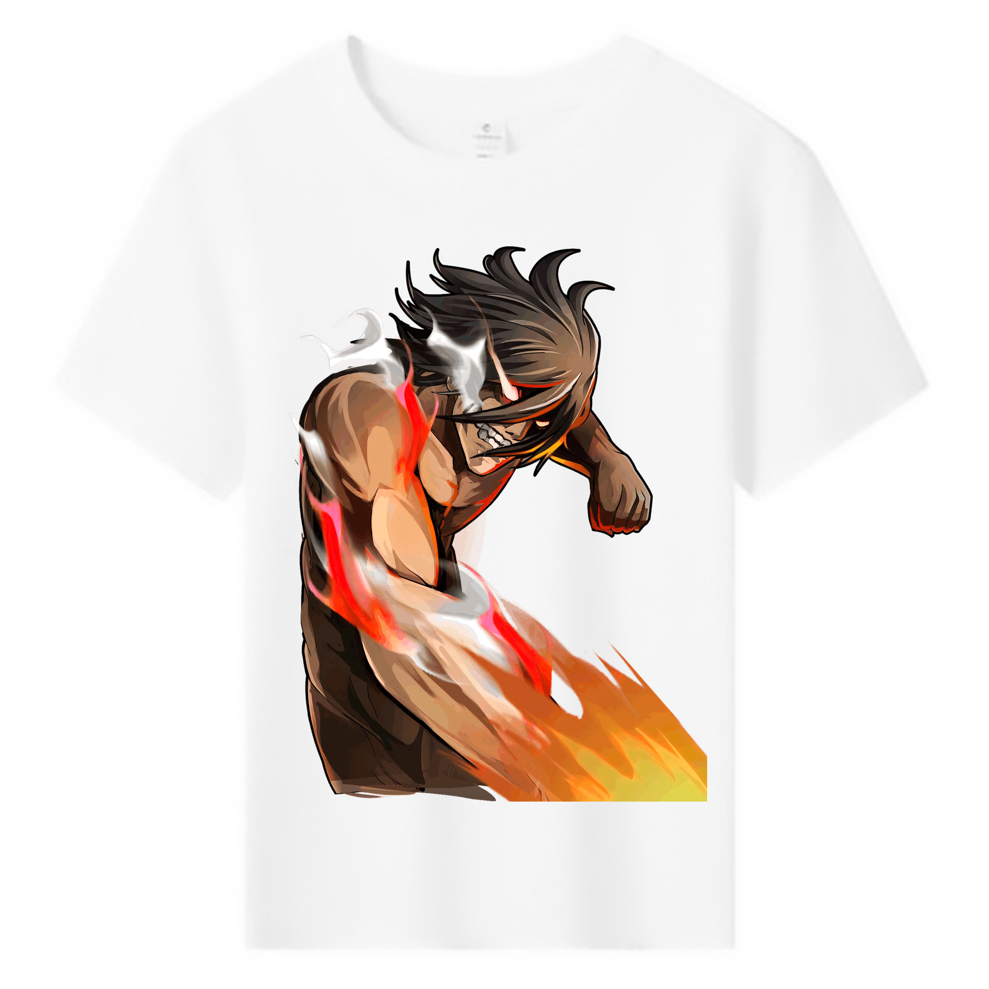 （画像用） 進撃の巨人 Attack on Titan 綿100％キッズTシャツ（フロントプリント）