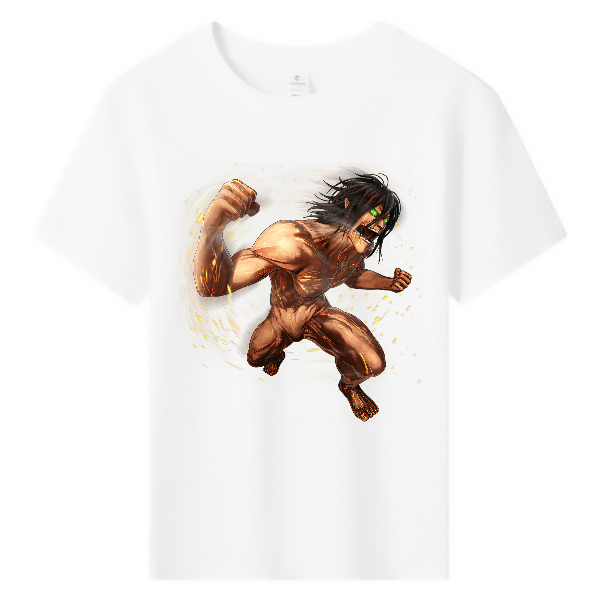 （画像用） 進撃の巨人 Attack on Titan 綿100％キッズTシャツ（フロントプリント）