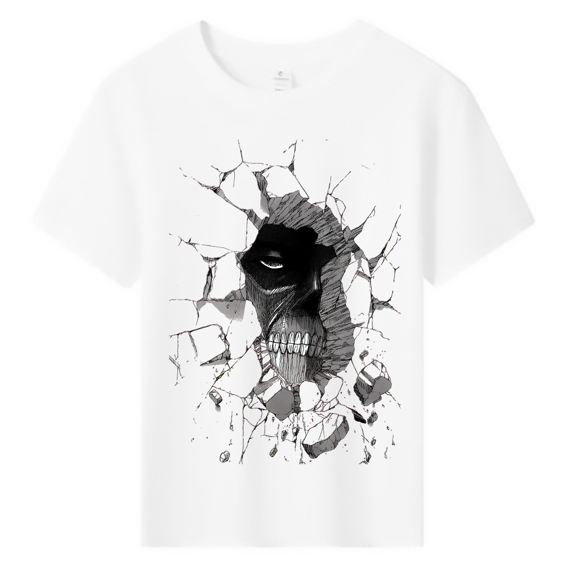 （画像用） 進撃の巨人 Attack on Titan 綿100％キッズTシャツ（フロントプリント）